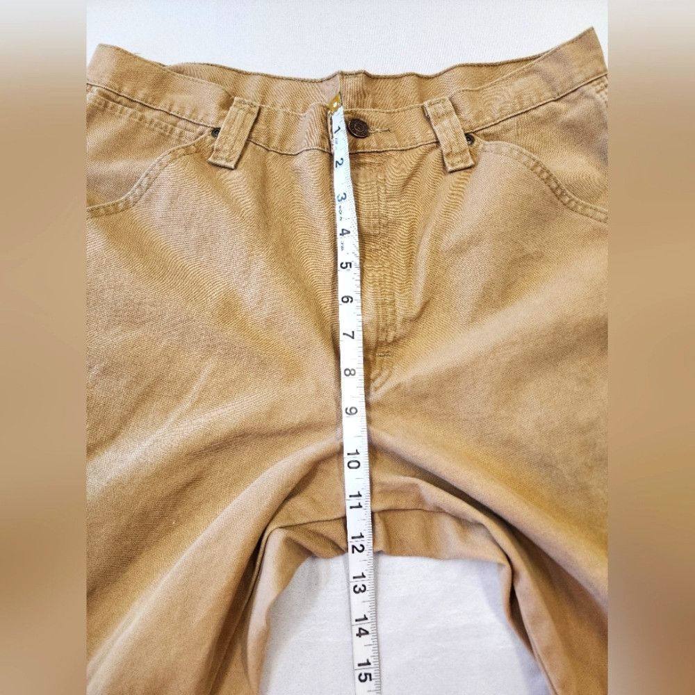 Wrangler Wrangler Classic Kahki Tan Straight Leg Painter Pants Size US 32 / EU 48 - 5 Thumbnail