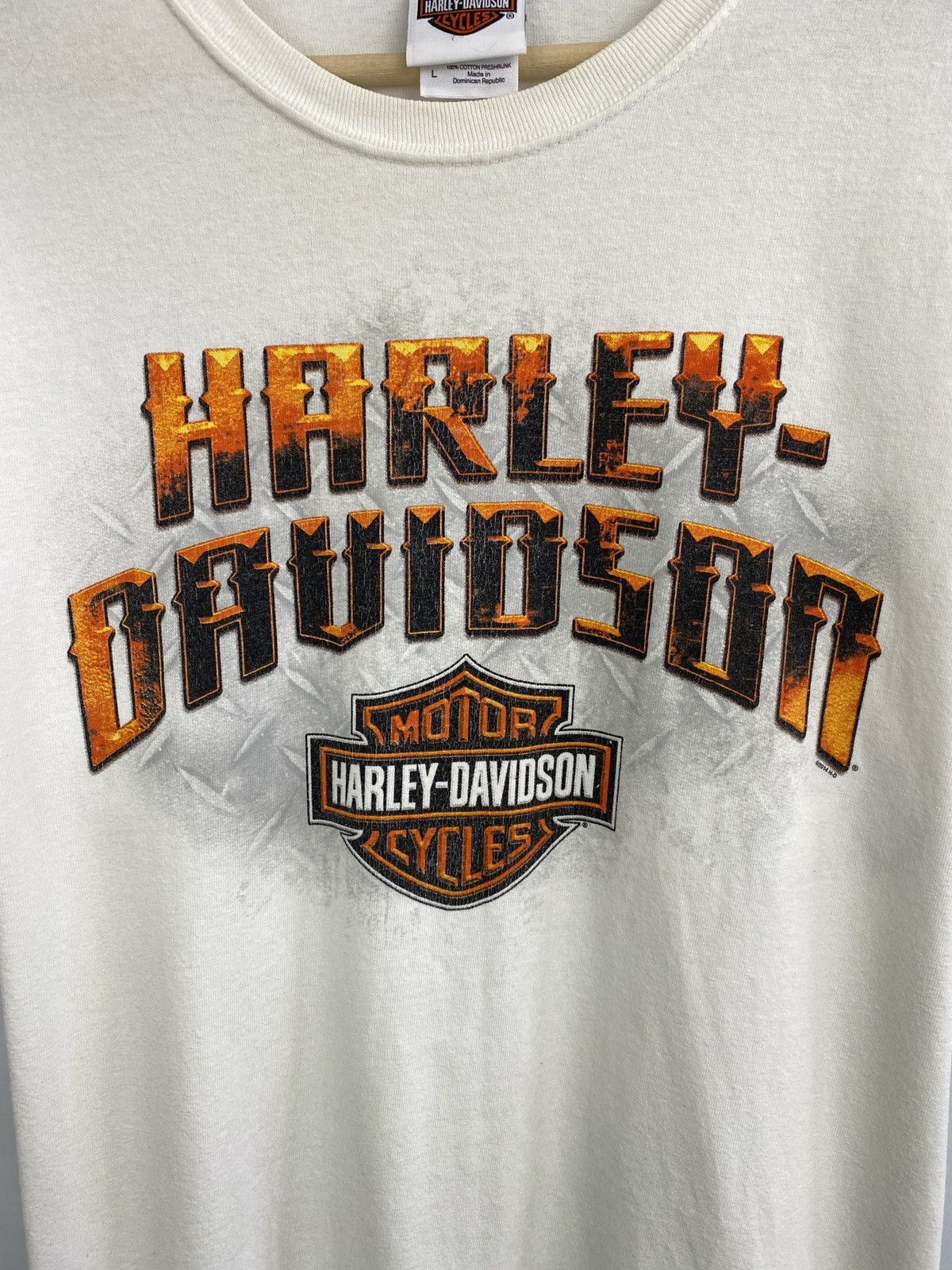 Harley Davidson Vintage 2008 Harley Davidson Tampa Florida Choppers T-Shirt Size US L / EU 52-54 / 3 - 4 Thumbnail