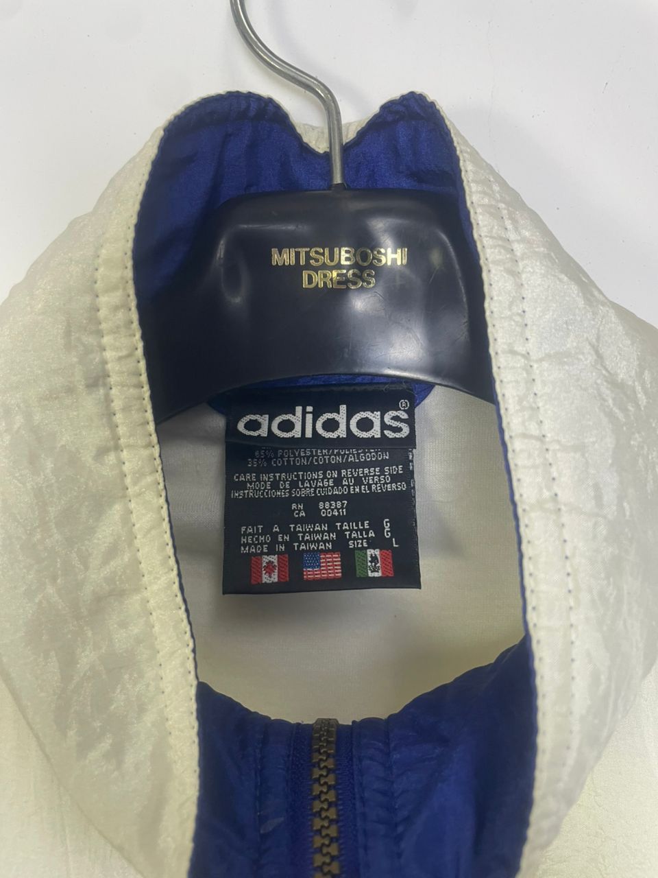 Adidas Vintage 1990s Adidas Sweater Big logo Size US XL / EU 56 / 4 - 4 Thumbnail