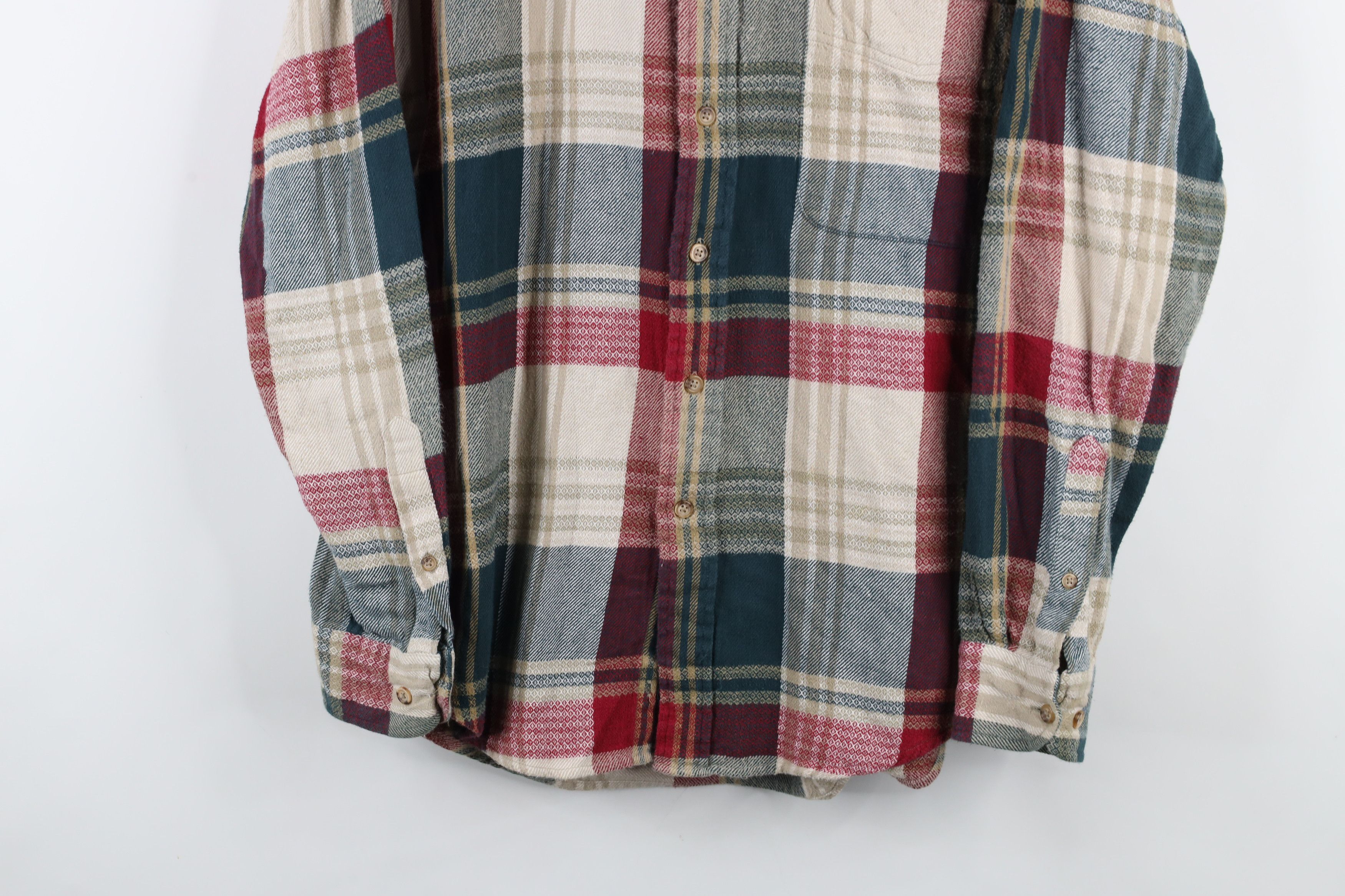 Vintage Vintage 90s Streetwear Checkered Flannel Button Down Shirt Size US M / EU 48-50 / 2 - 3 Thumbnail