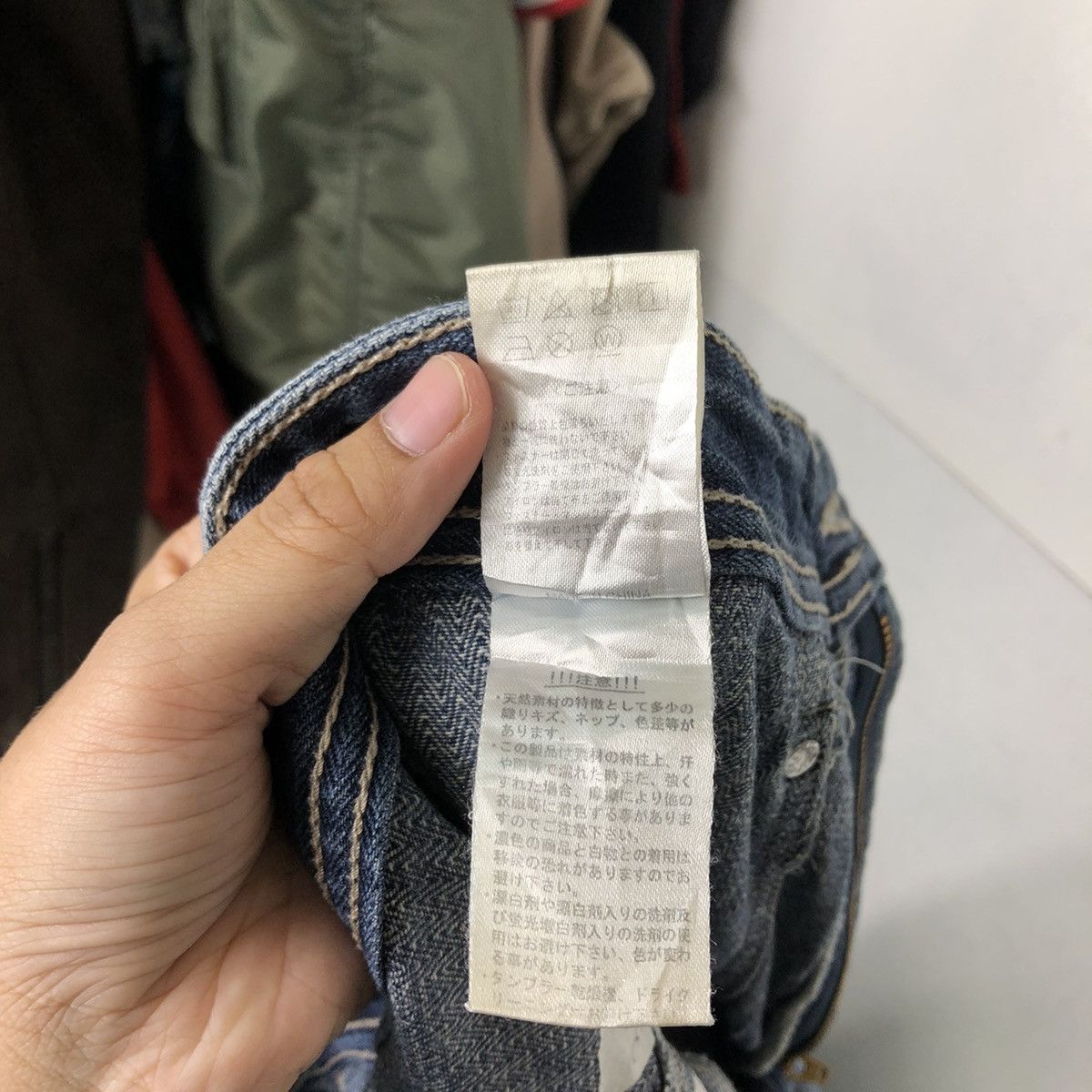 Japanese Brand 🔥HIKORY CHORE BUSH PANTS DENIM CARGO EVENRIVER JAPAN Size US 32 / EU 48 - 15 Thumbnail