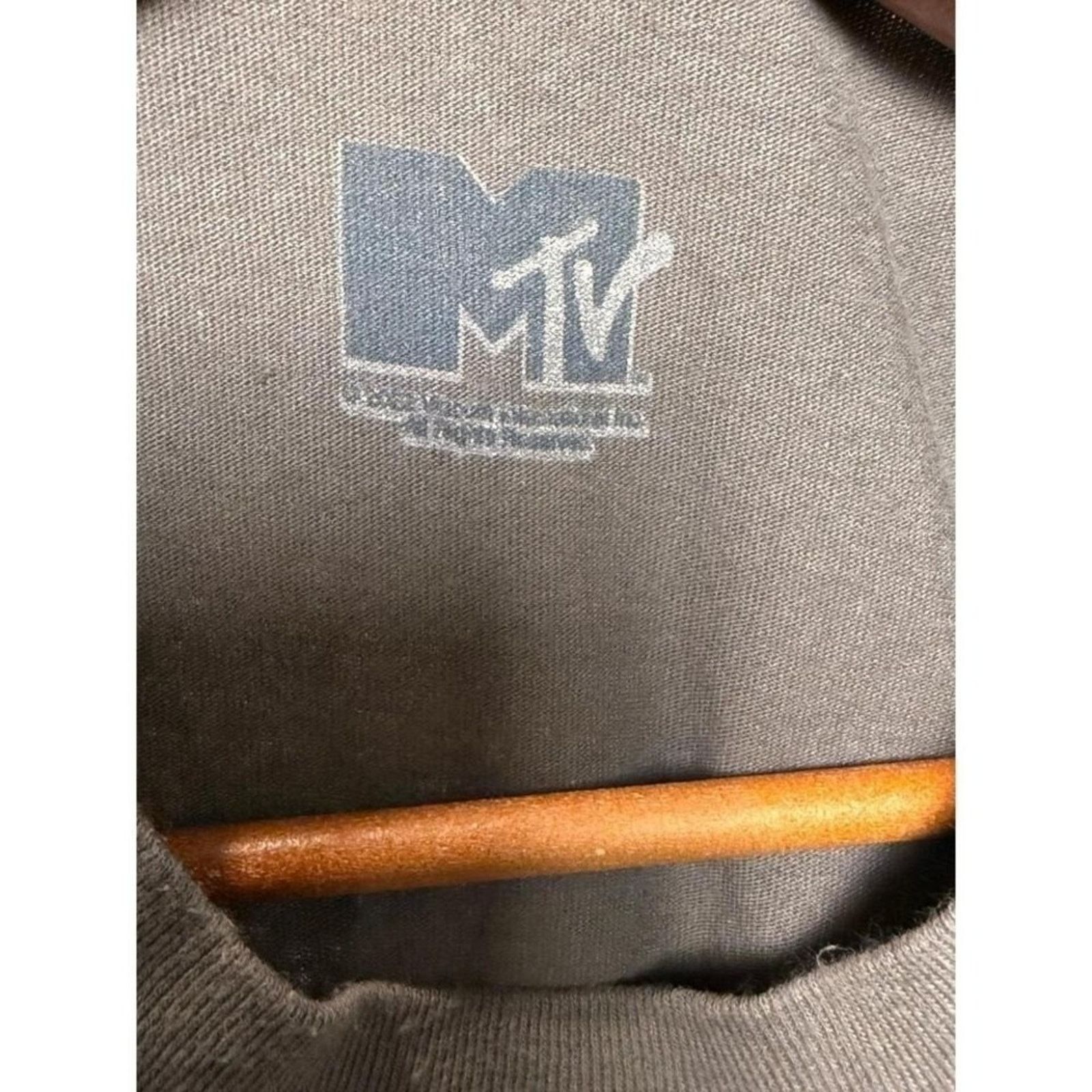 Mtv MTV Floral Mushroom Graphic Tee Size L Pre-Owned Size US L / EU 52-54 / 3 - 7 Thumbnail