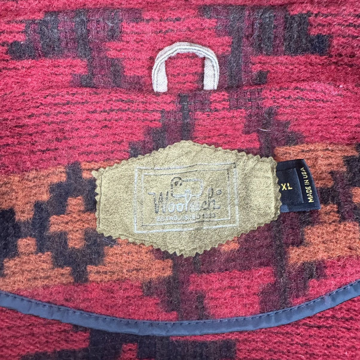 Native × Woolrich Woolen Mills 🌟WOOLRICH NATIVE AZTEC BUTTON WOOL JACKET Size US XL / EU 56 / 4 - 10 Thumbnail