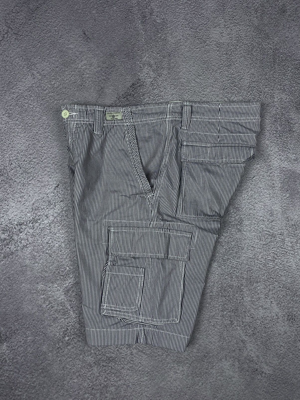 Tommy Hilfiger × Vintage Tommy Hilfiger Cargo Striped Shorts Size US 32 / EU 48 - 3 Thumbnail