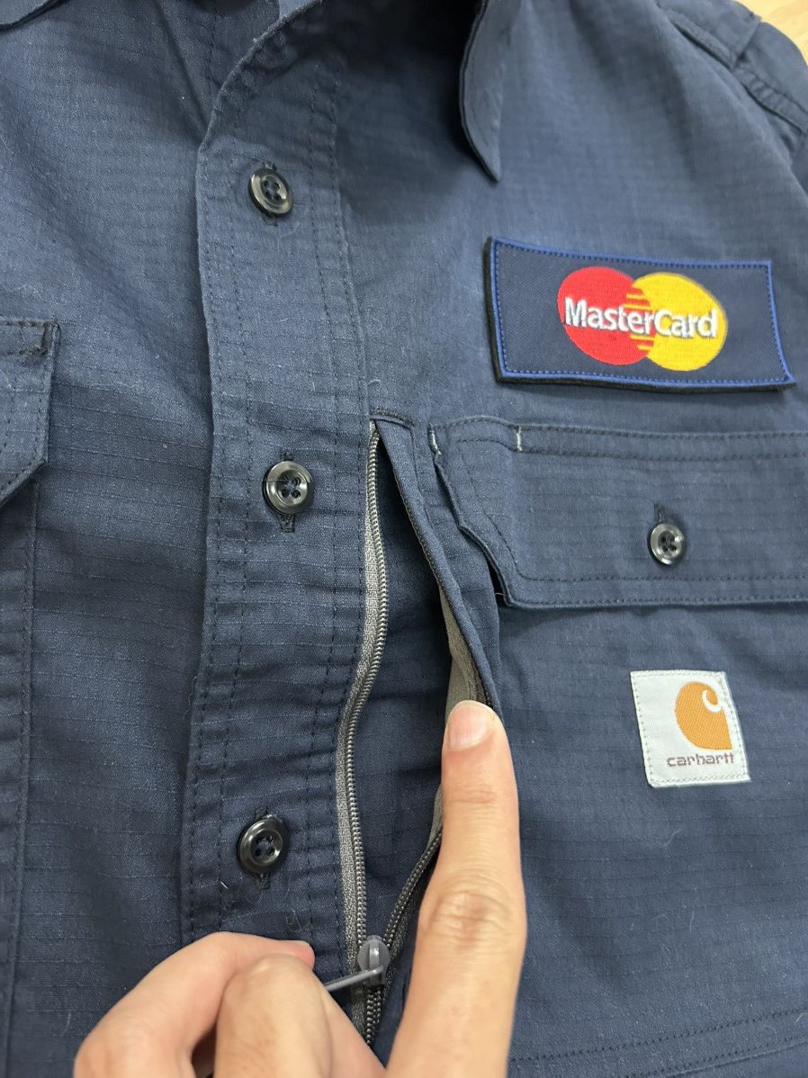 Carhartt Rare Carhartt mastercard workshirt Size US M / EU 48-50 / 2 - 6 Thumbnail