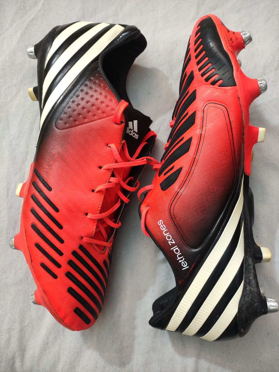 Adidas predator lethal zones black red clearance