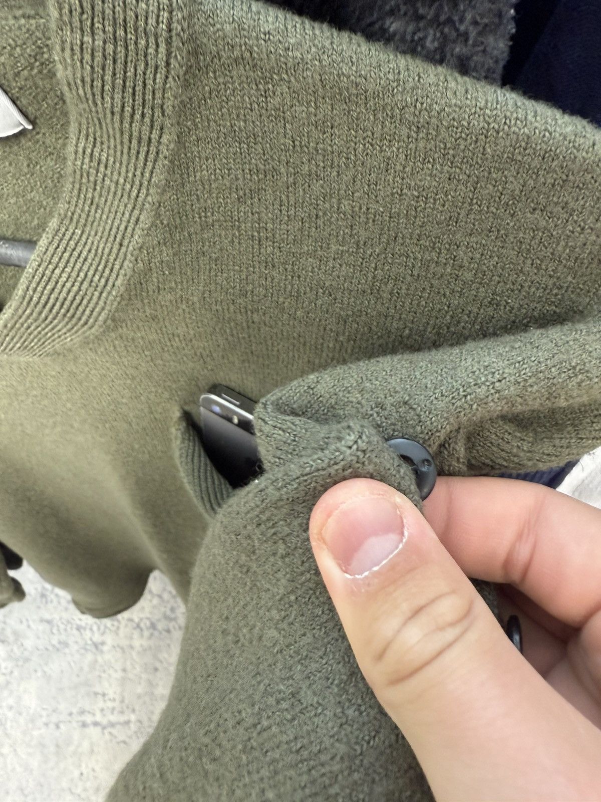 Vintage STONE ISLAND GREEN KNIT SWEATER WITH PATCH LOGO STYLE Size US M / EU 48-50 / 2 - 11 Thumbnail