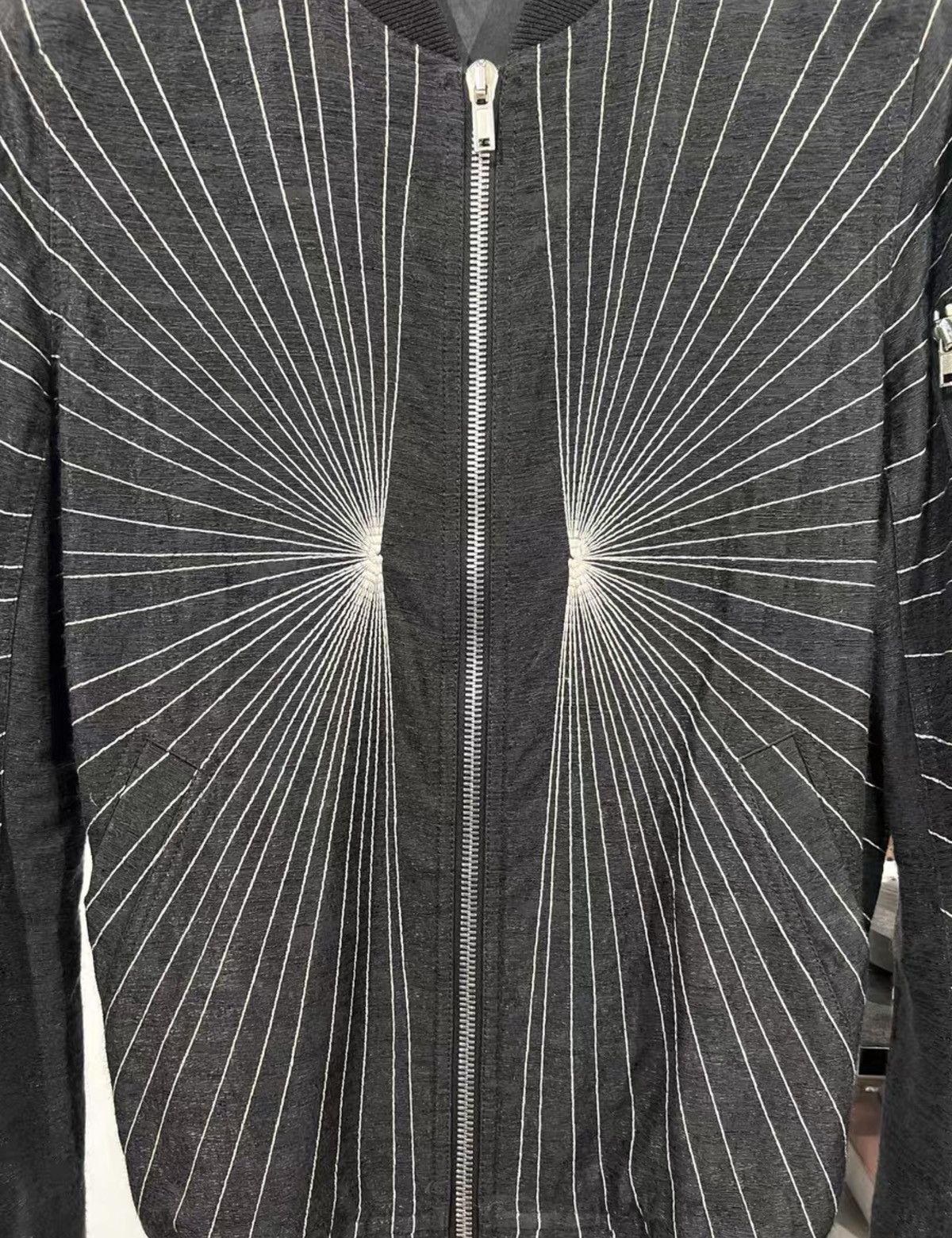 Rick Owens Rick Owens Runway Ray MA-1 Bomber Jacket Size US S / EU 44-46 / 1 - 4 Thumbnail