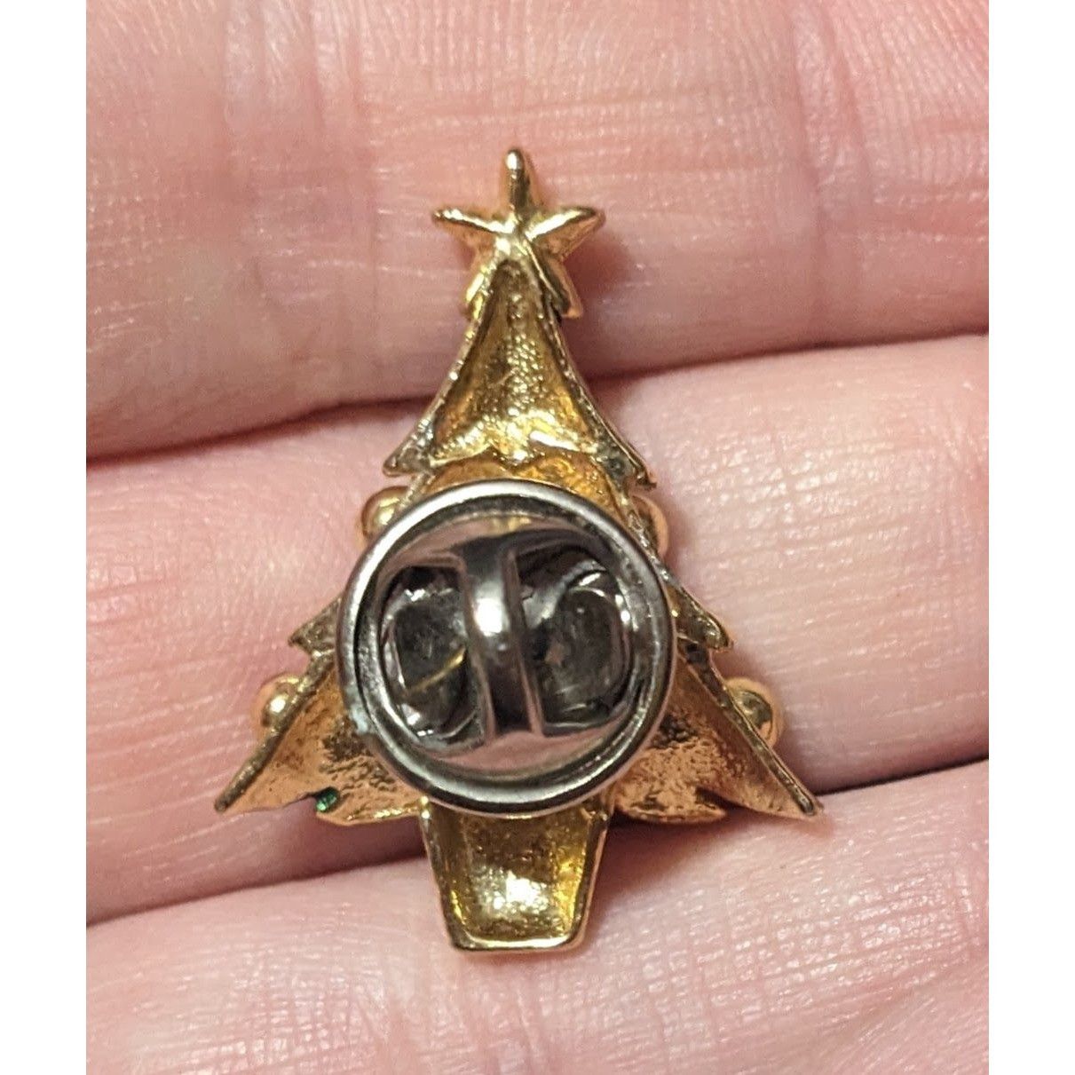 Other Vintage Green And Gold Christmas Tree Pin Size ONE SIZE - 4 Thumbnail