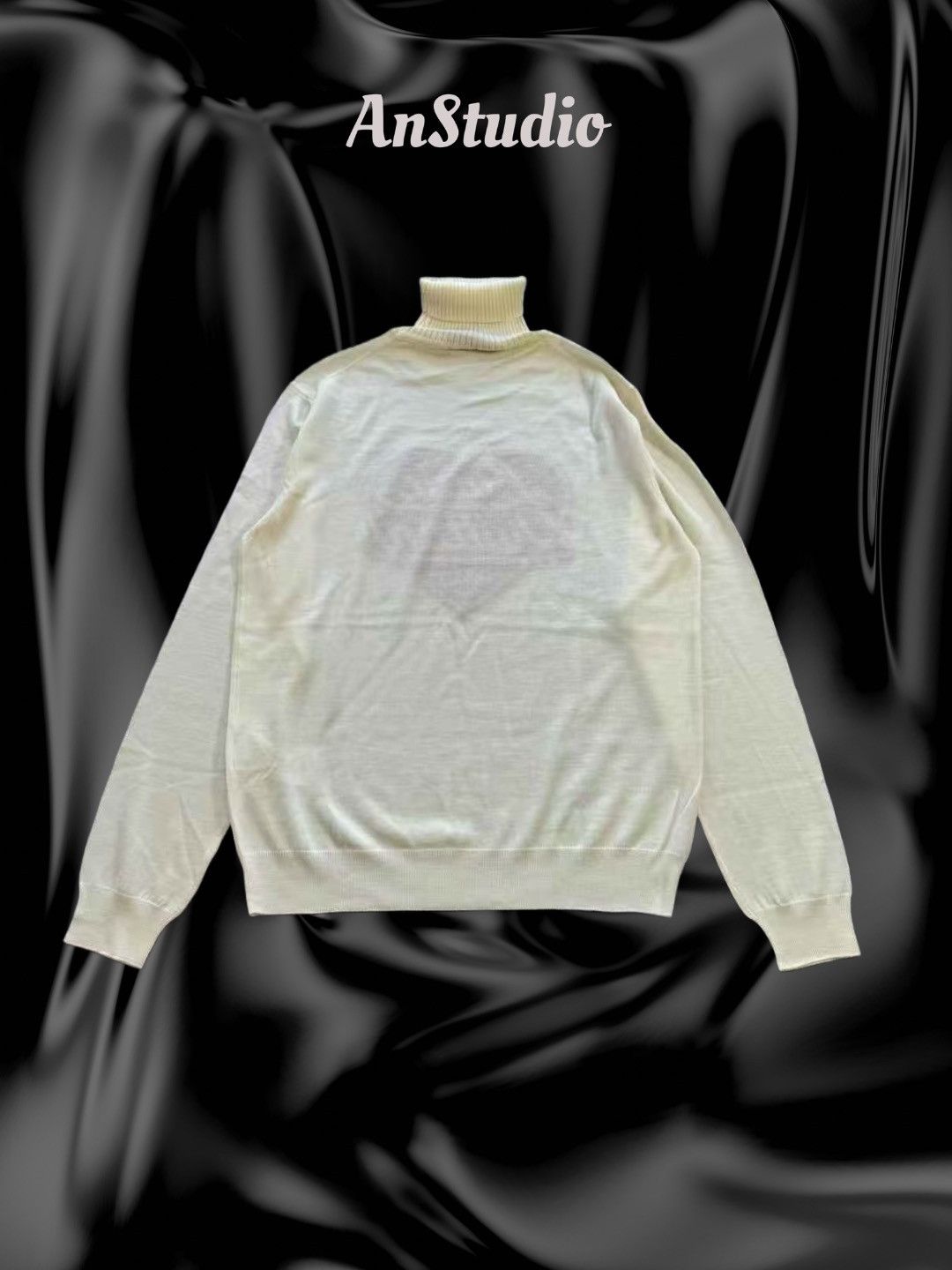 Louis Vuitton × Nigo Louis Vuitton Intarsia Jacquard Turtleneck Sweater Size US L / EU 52-54 / 3 - 2 Thumbnail