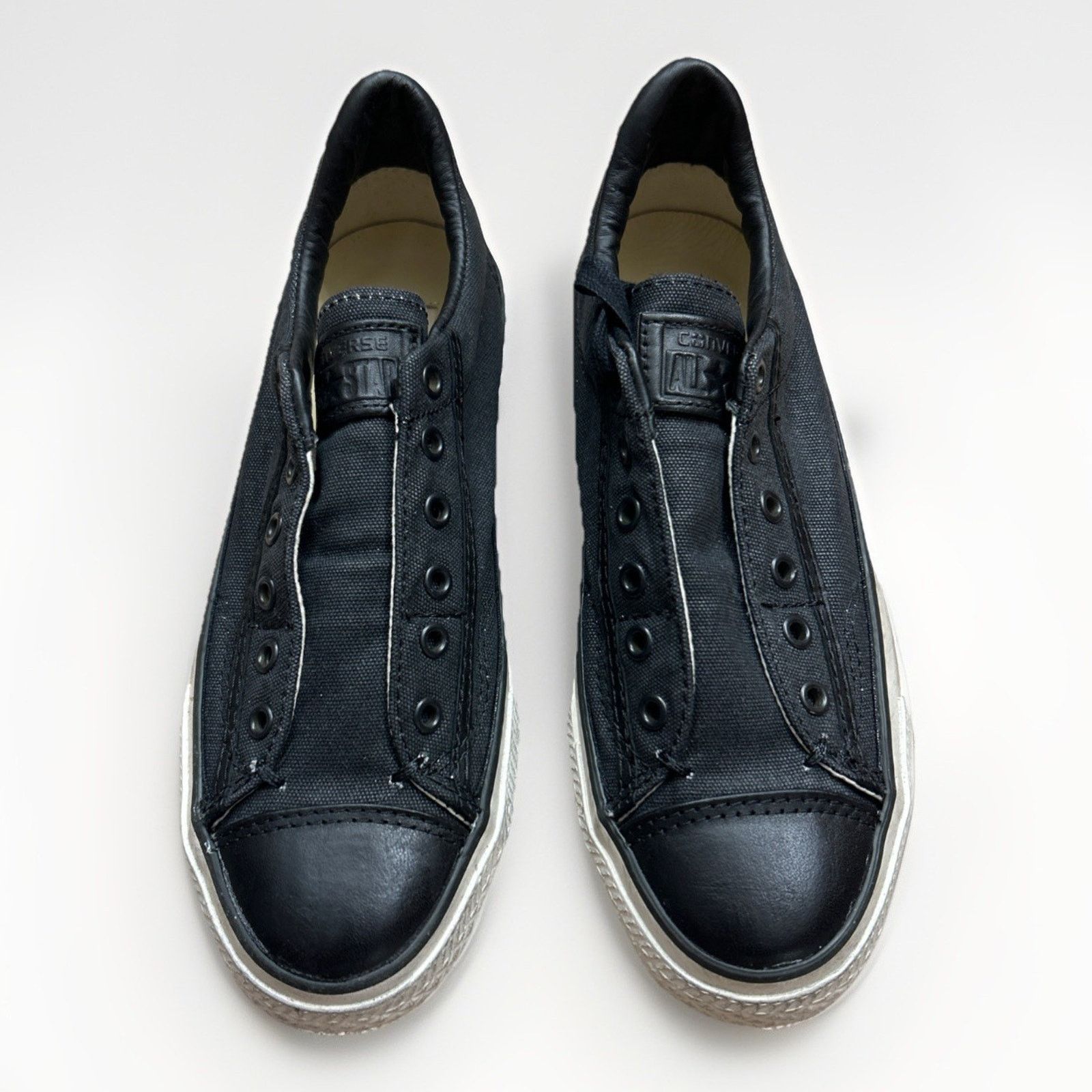 Converse Converse x John Varvatos Laceless Black- Men's 4/ Women's 6 Size US 6 / IT 36 - 4 Thumbnail