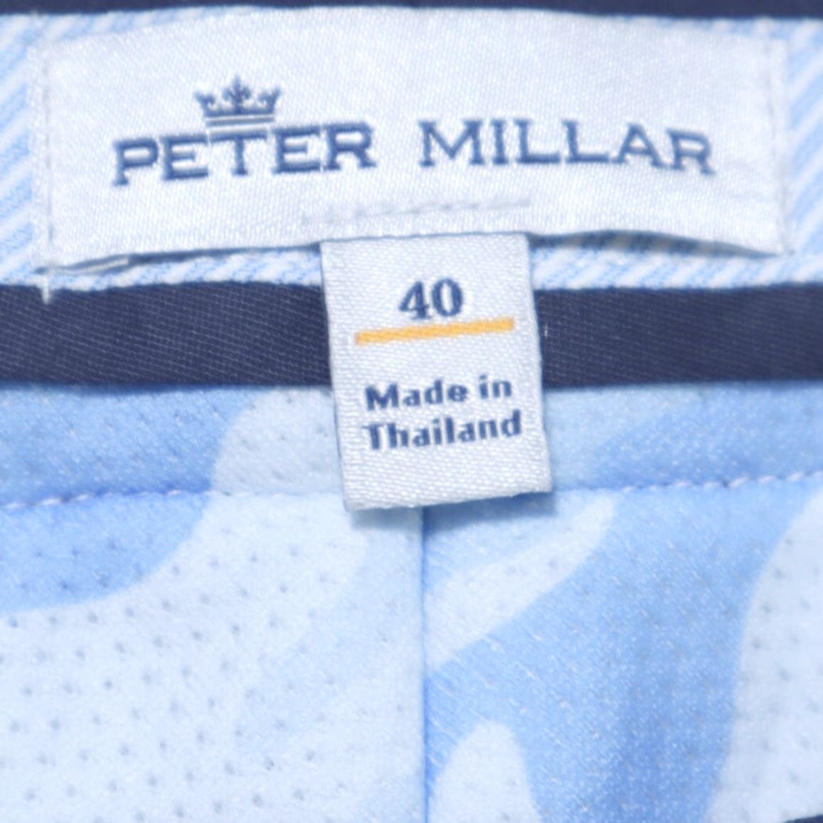 Peter Millar Peter Millar Crown Sport Polyester Golf Shorts Navy Blue Men 40 Size US 40 / EU 56 - 5 Thumbnail