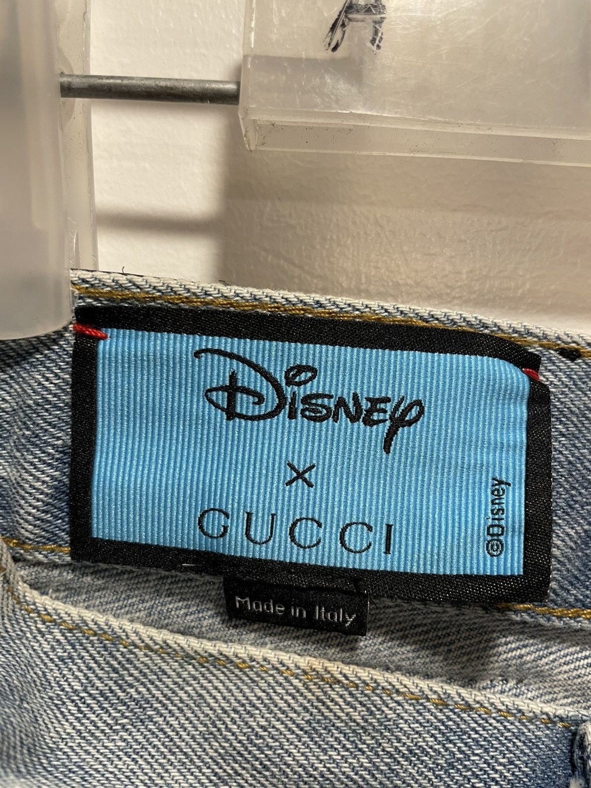 Gucci GUCCI X Disney Eco Denim Cut off Shorts Size 29" - 6 Thumbnail