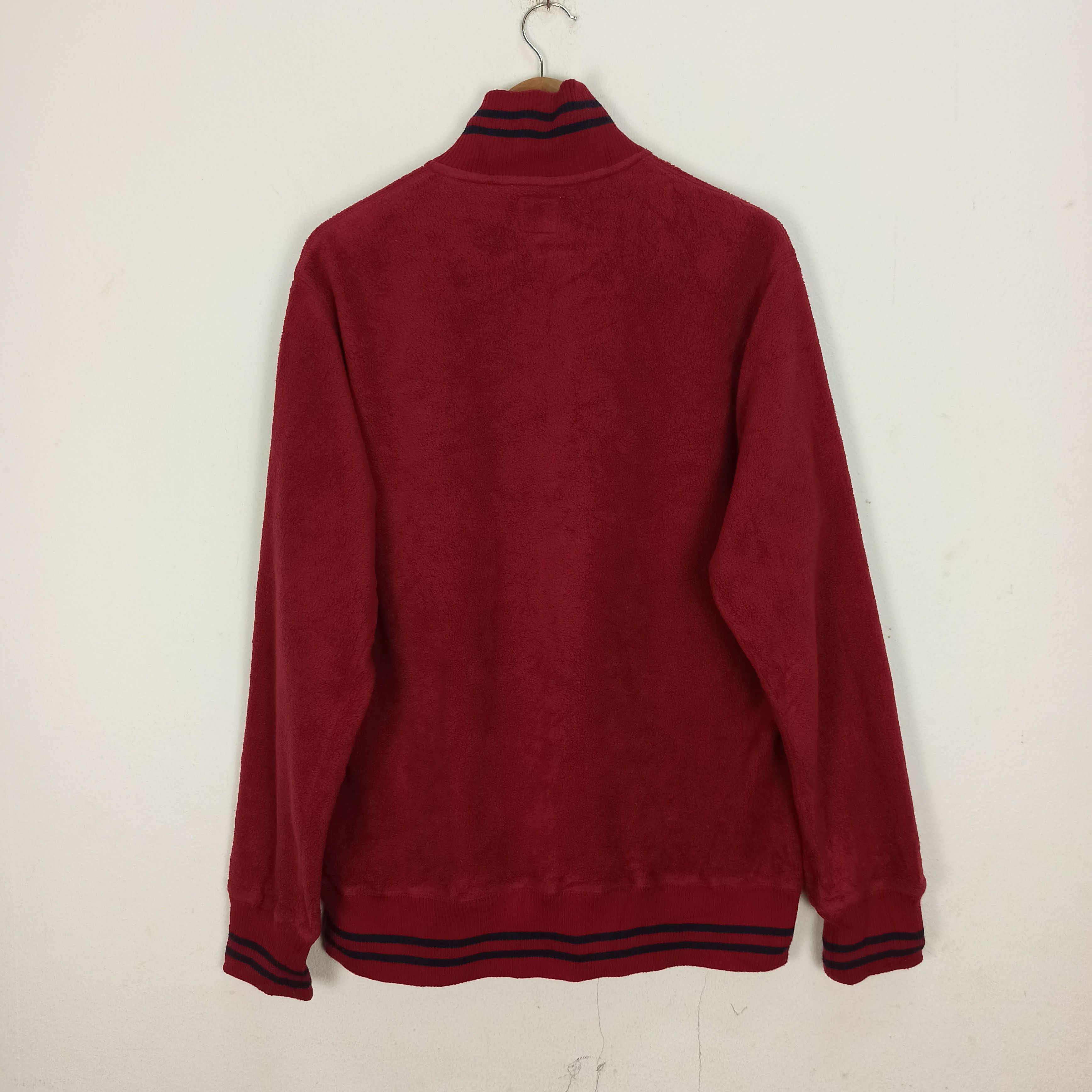 MLB Rare RED SOX BOSTON MLB Fleece Sweatshit Half Ziper Size US XL / EU 56 / 4 - 5 Thumbnail