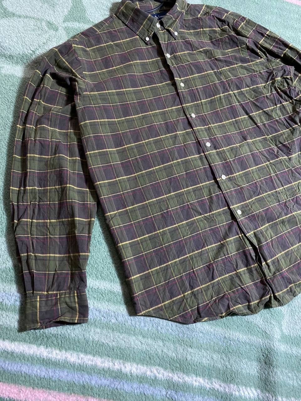 Polo Ralph Lauren × Ralph Lauren × Vintage Polo Ralph Lauren Western Double Faced Plaid Flannel Shirt Size US XL / EU 56 / 4 - 13 Thumbnail