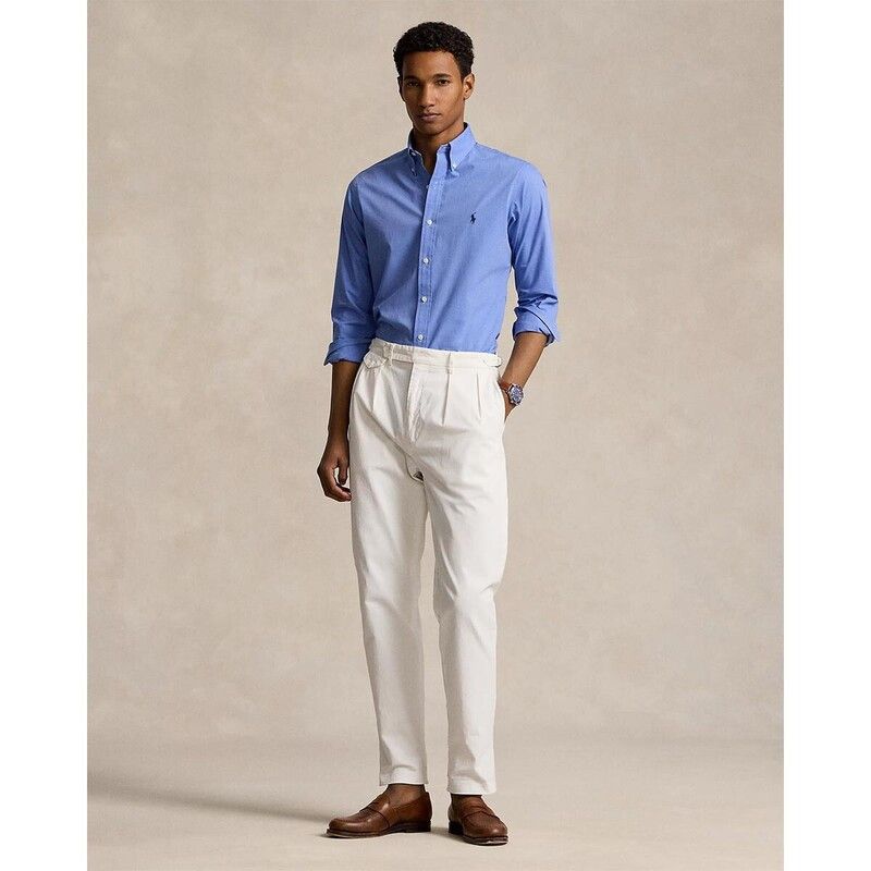 Polo Ralph Lauren o1s22i1n0125 Custom Fit Shirt in Blue Size US L / EU 52-54 / 3 - 5 Thumbnail