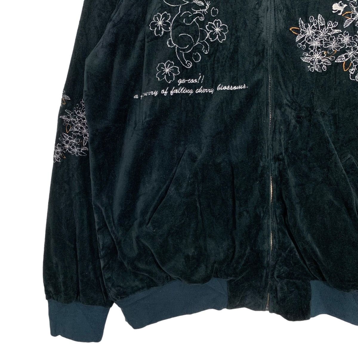 Japanese Brand GO COOL Power's Rock Embroidery Sukajan Jacket #0524-C24 Size US L / EU 52-54 / 3 - 3 Thumbnail