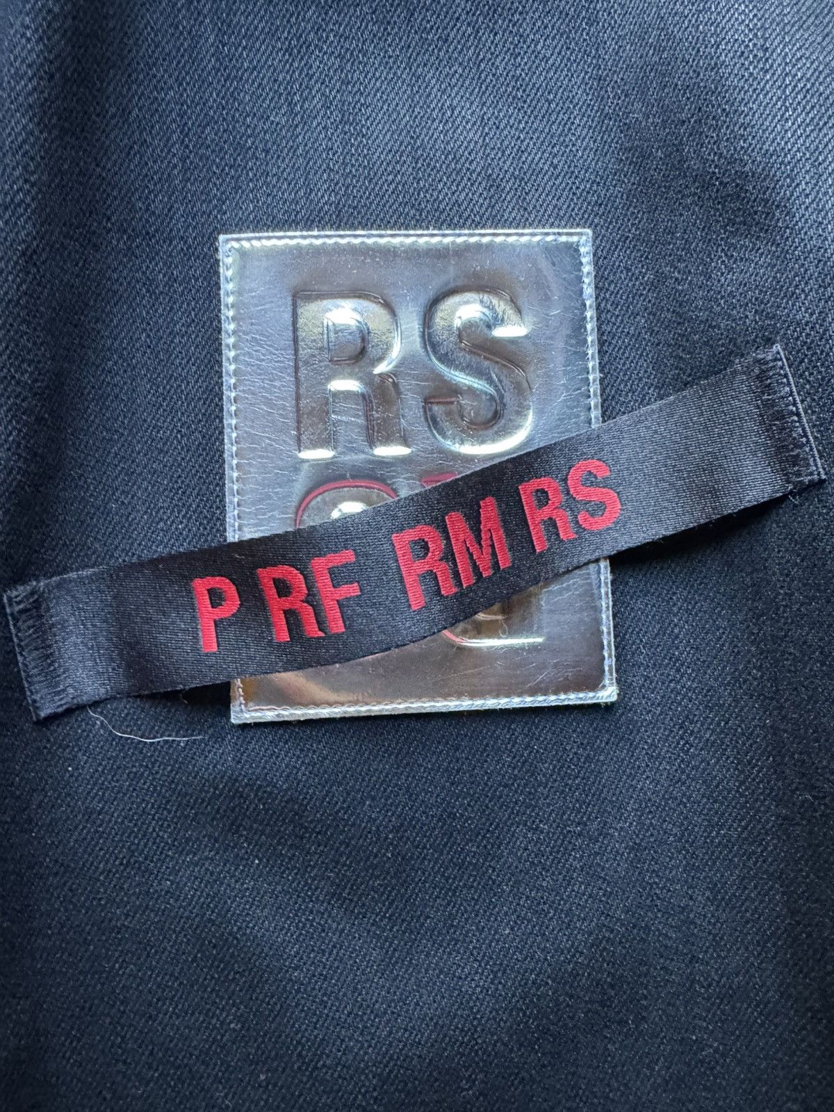 Raf Simons Raf Simons SS19 Logo Patch Denim Shirt Size US XS / EU 42 / 0 - 2 Thumbnail