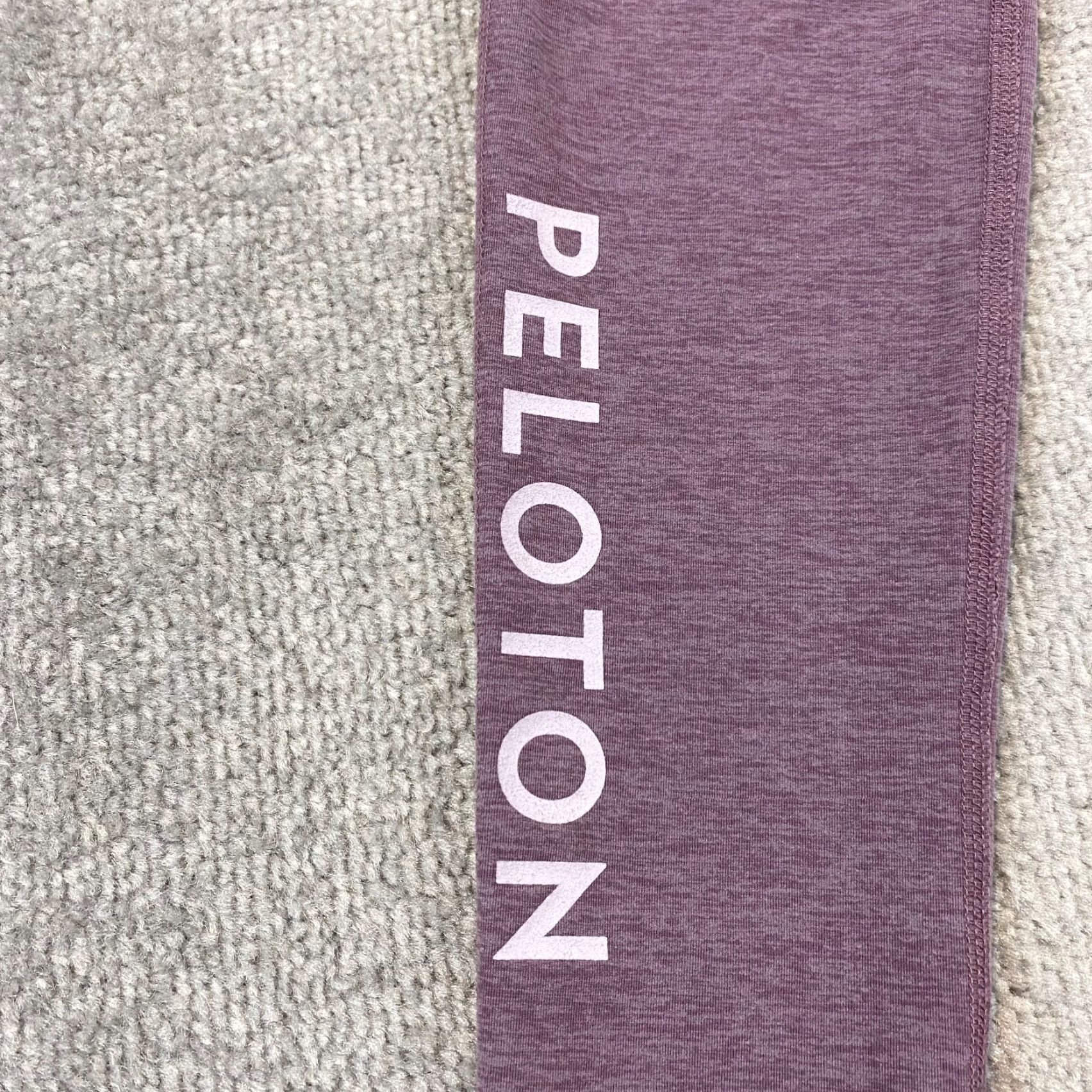 Beyond Yoga Beyond Yoga x Peloton Leggings Womens Small 22' Waist Purple Mauve Capri Workout Size 28" / US 6 / IT 42 - 3 Thumbnail