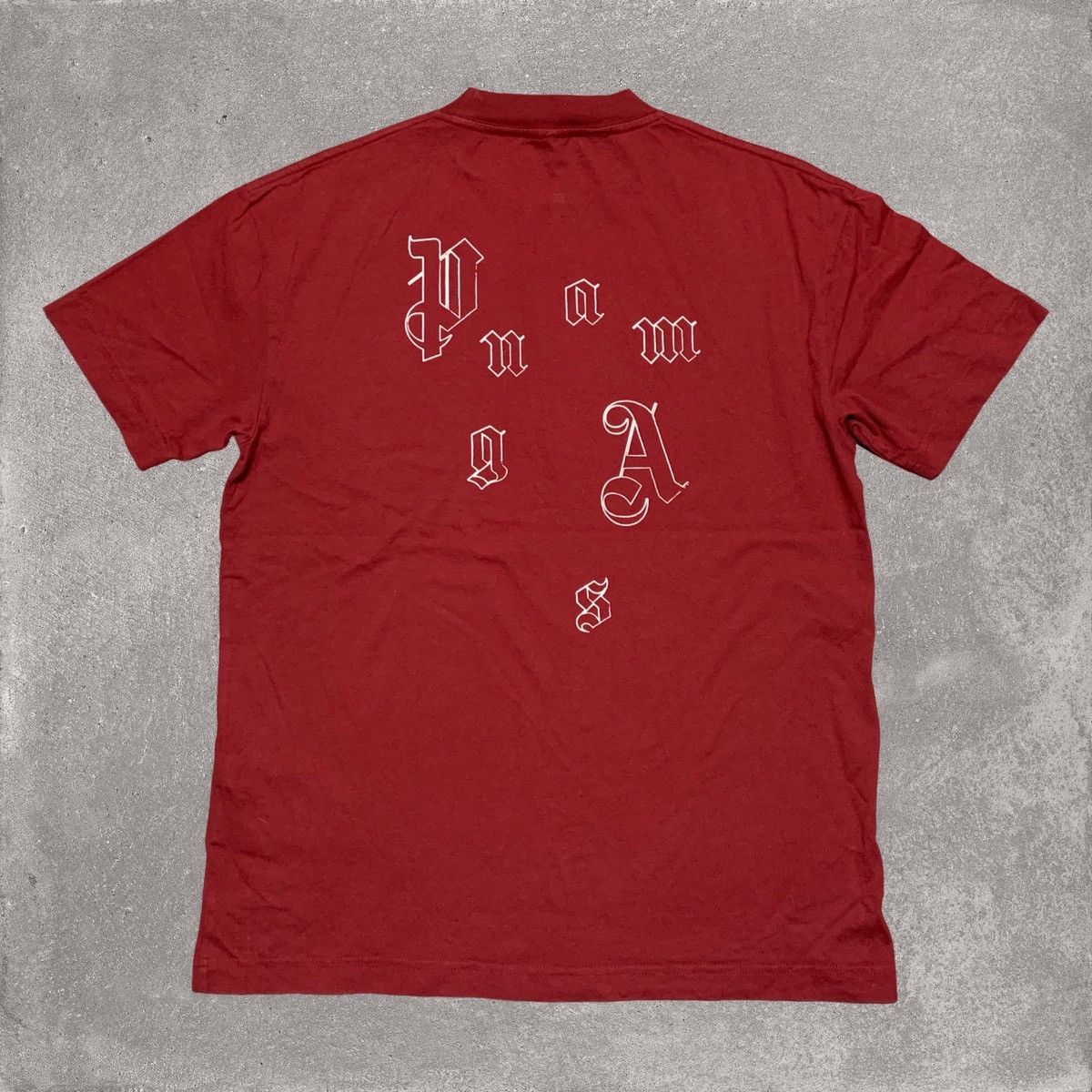 Palm Angels Palm Angels Medium Tee END Bear Rose Burgundy Red T-Shirt Size US M / EU 48-50 / 2 - 2 Thumbnail