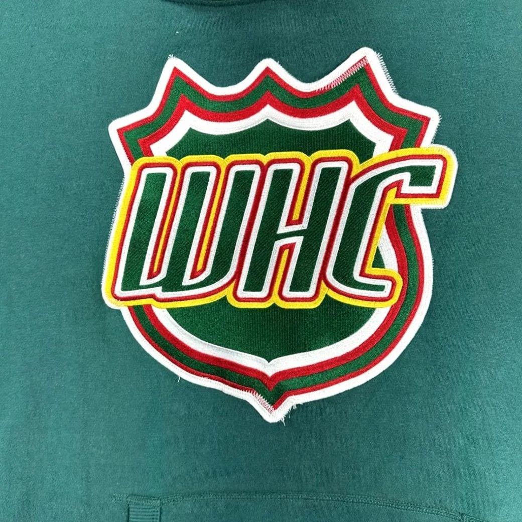 Vintage Wayne Hockey Club WHC Hoodie Sweatshirt Mens 2XL Green Drawstring No Excuses NEW Size US XXL / EU 58 / 5 - 5 Thumbnail