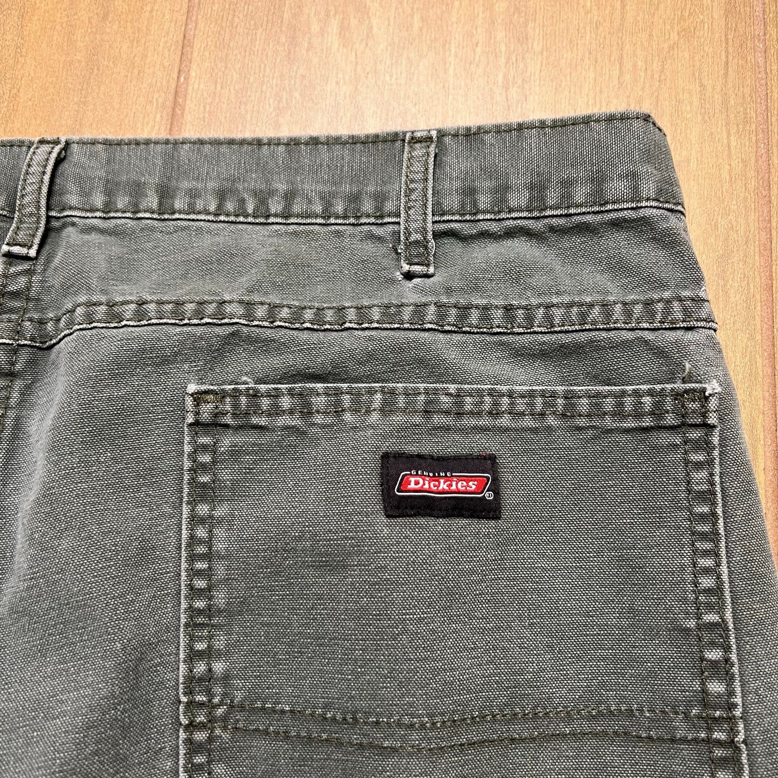 Dickies Vintage Dickies Cargo Shorts Sz 40 Relaxed Fit Green Y2K Size US 40 / EU 56 - 10 Thumbnail