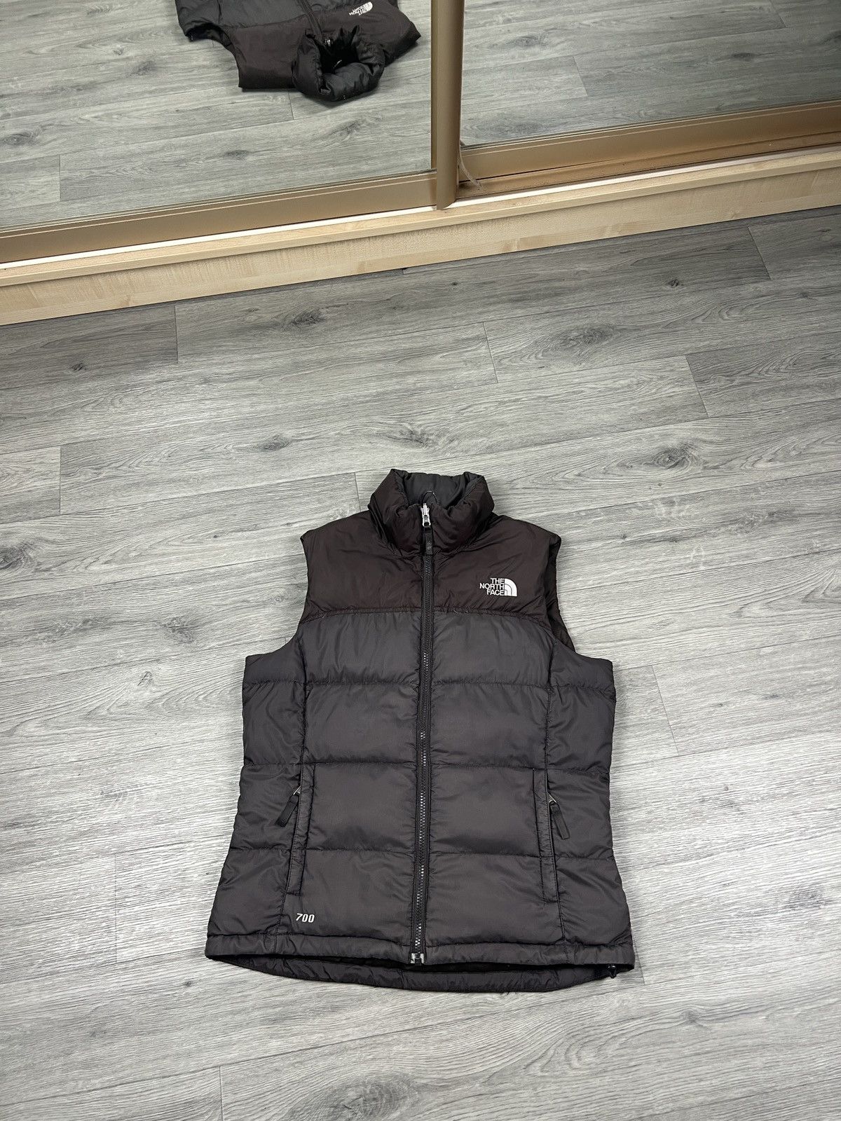 The North Face The North Face 700 Womens Nuptse Classic Vest Brunette Brown Size S / US 4 / IT 40 - 1 Thumbnail