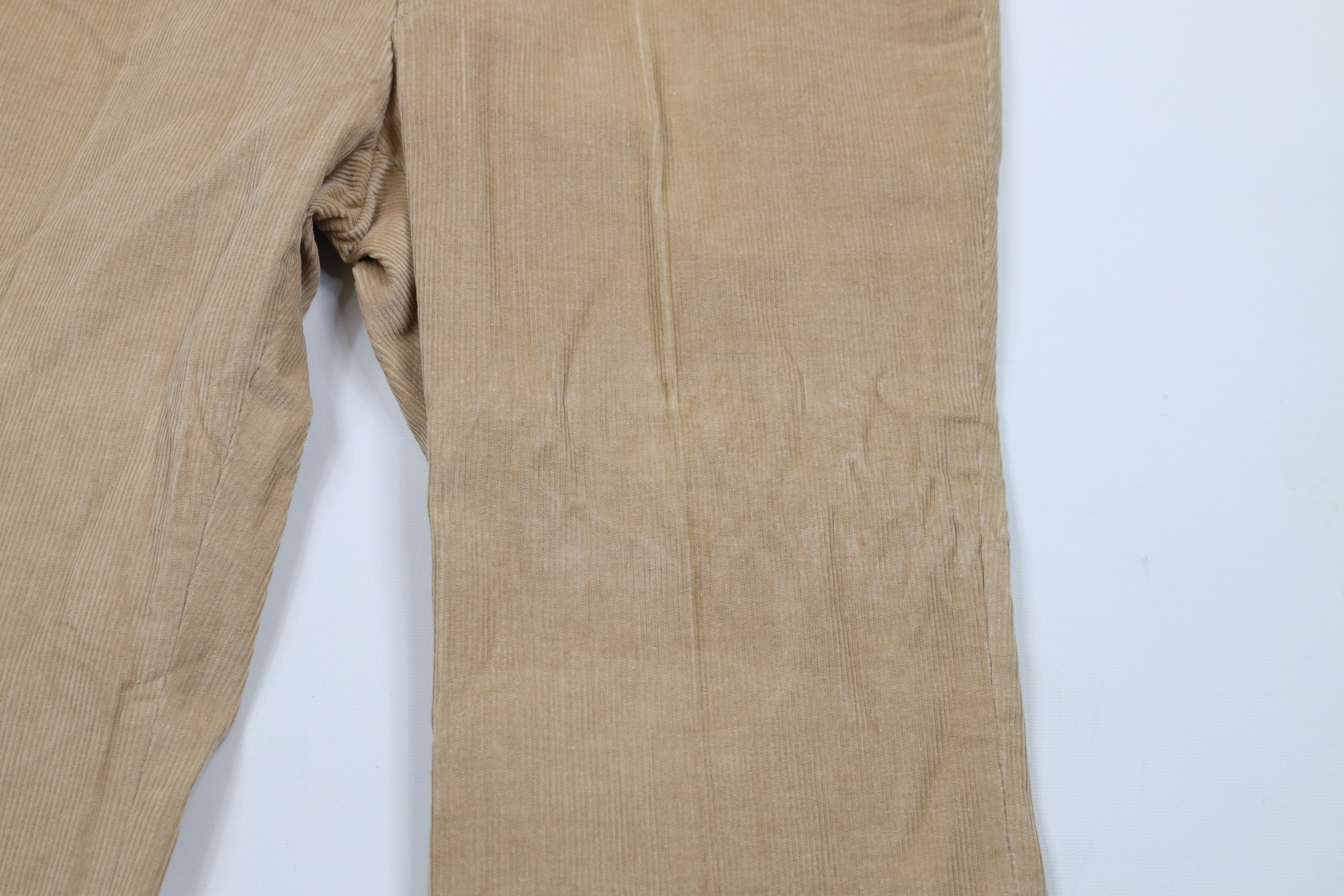 Vintage Vintage 70s Streetwear Bell Bottoms Corduroy Chino Pants Size US 36 / EU 52 - 6 Thumbnail