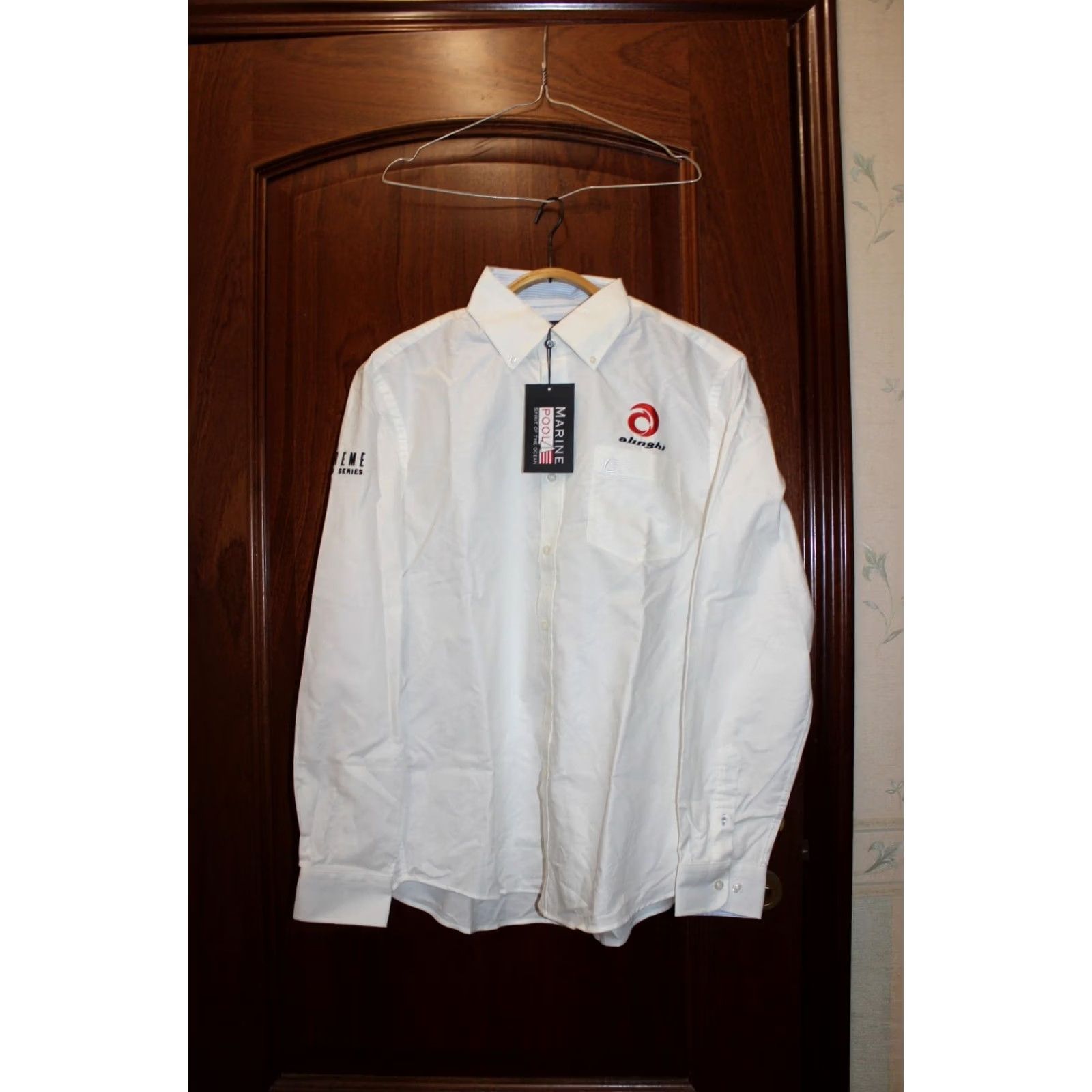 Vintage VINTAGE Marine Pool Yacht Extreme Sailing Series shirt Men L White jersey Size US L / EU 52-54 / 3 - 2 Thumbnail