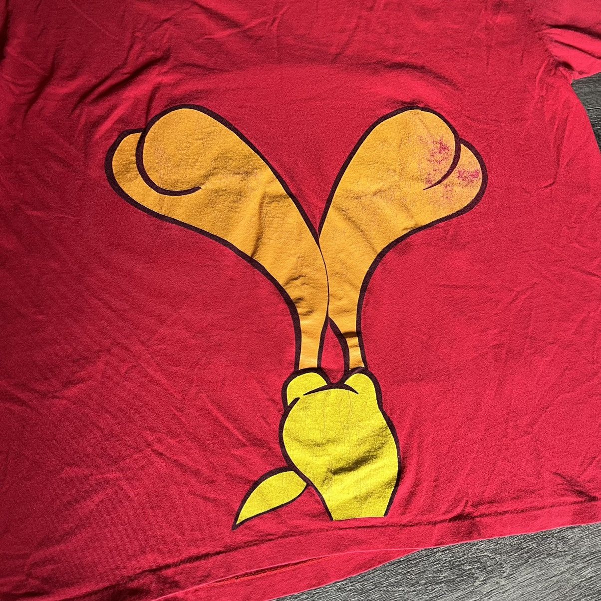 Warner Bros Vintage 1990s Looney Tunes Tweety Bird Graphic Logo T Shirt Size US XXL / EU 58 / 5 - 8 Thumbnail
