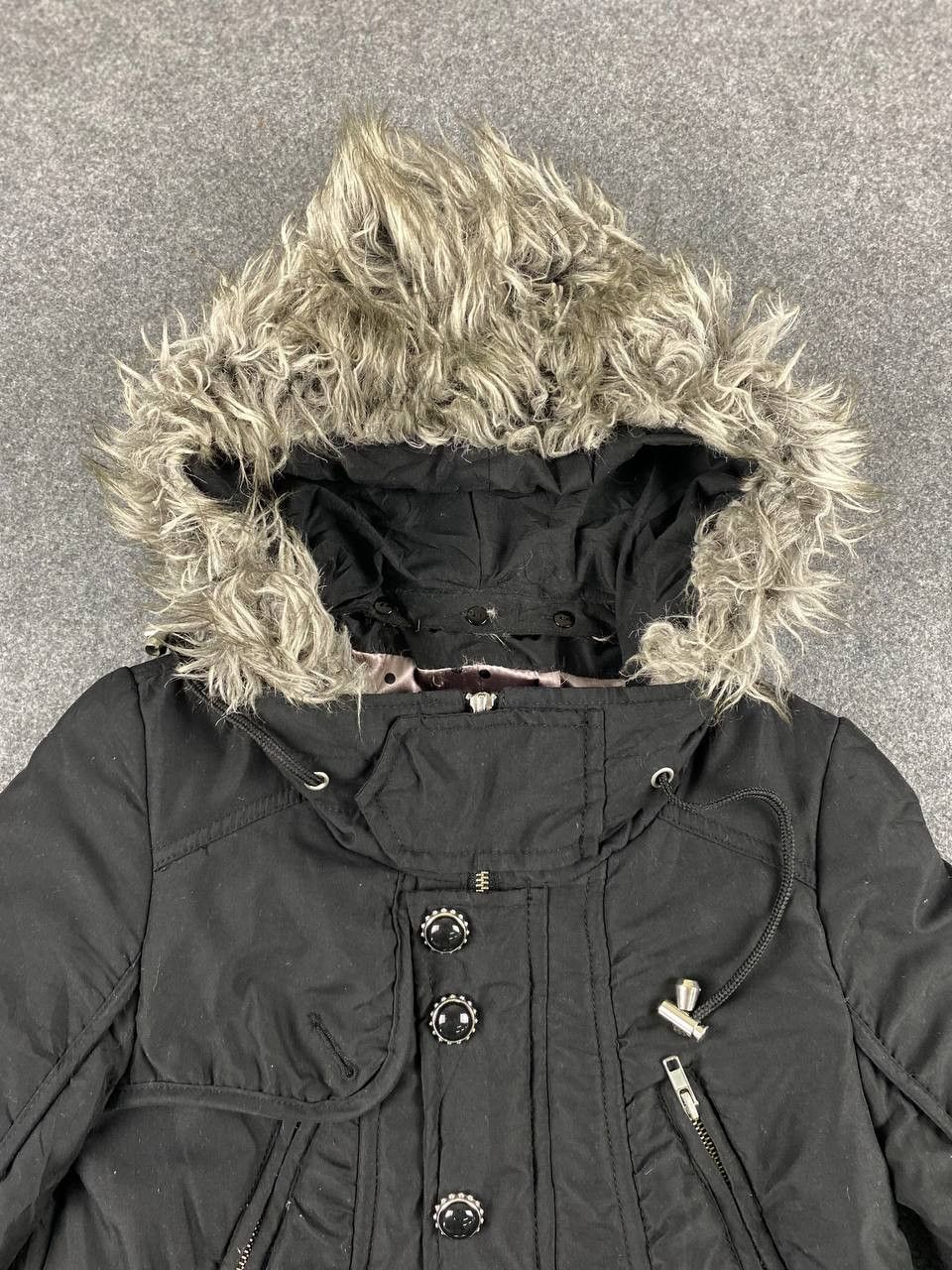 Japanese Brand maison gilfy japanese brand long jacket fur hoody Size US M / EU 48-50 / 2 - 2 Thumbnail