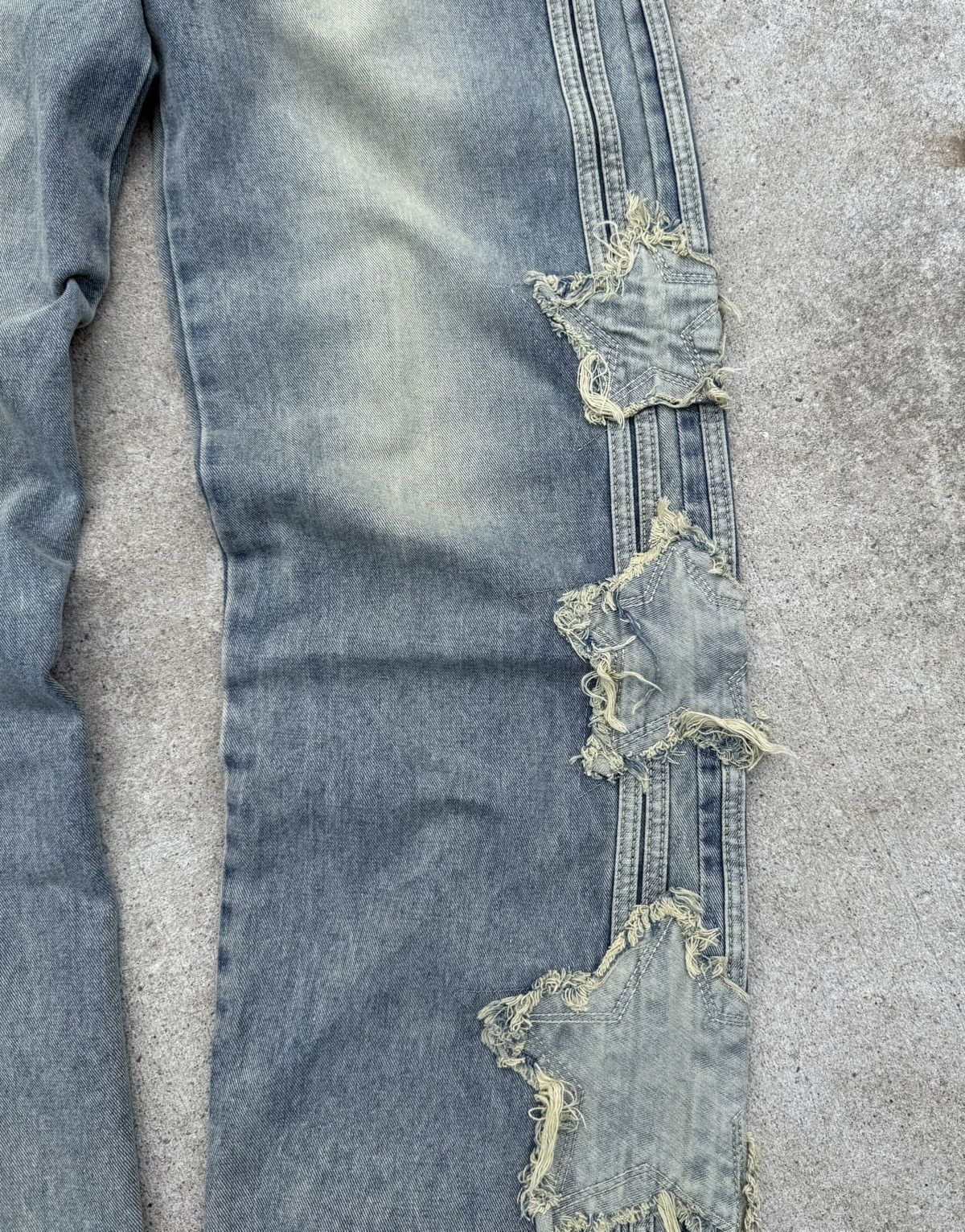 Other Vintage Y2K avantgarde streetwear opium wide buggy jeans Size US 32 / EU 48 - 5 Thumbnail