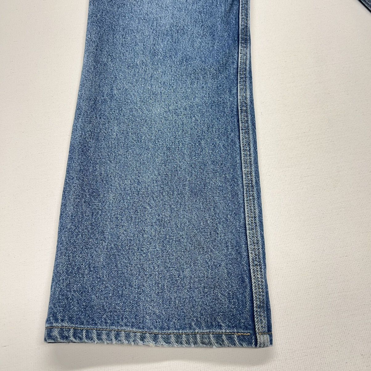 Carhartt × Vintage Carhartt Jeans Blue Loose Fit Straight Blue Faded Logo Y2K Size US 33 - 15 Thumbnail