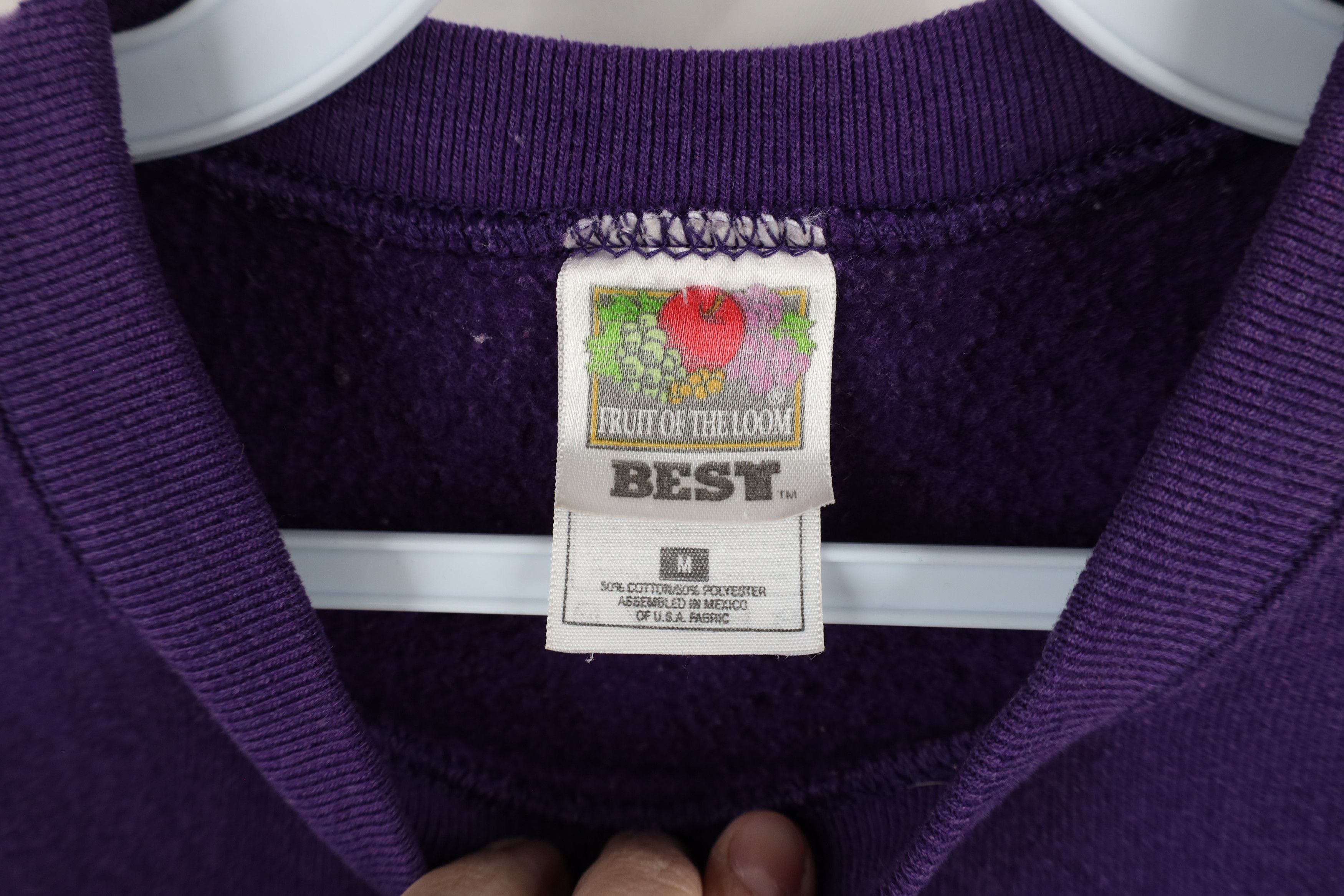Vintage Vintage 90s Mardi Gras New Orleans Jazz Sweatshirt Size M / US 6-8 / IT 42-44 - 8 Thumbnail