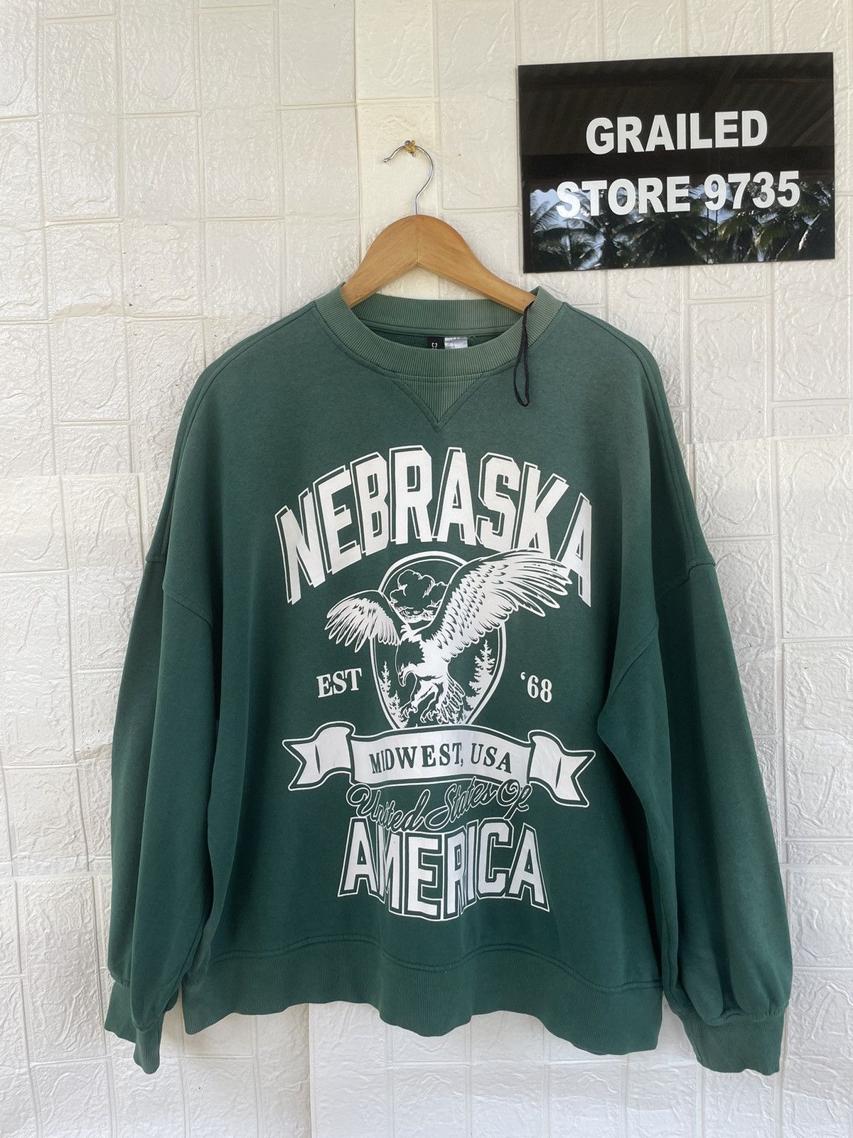 Japanese Brand Nebraska Sweatshirt