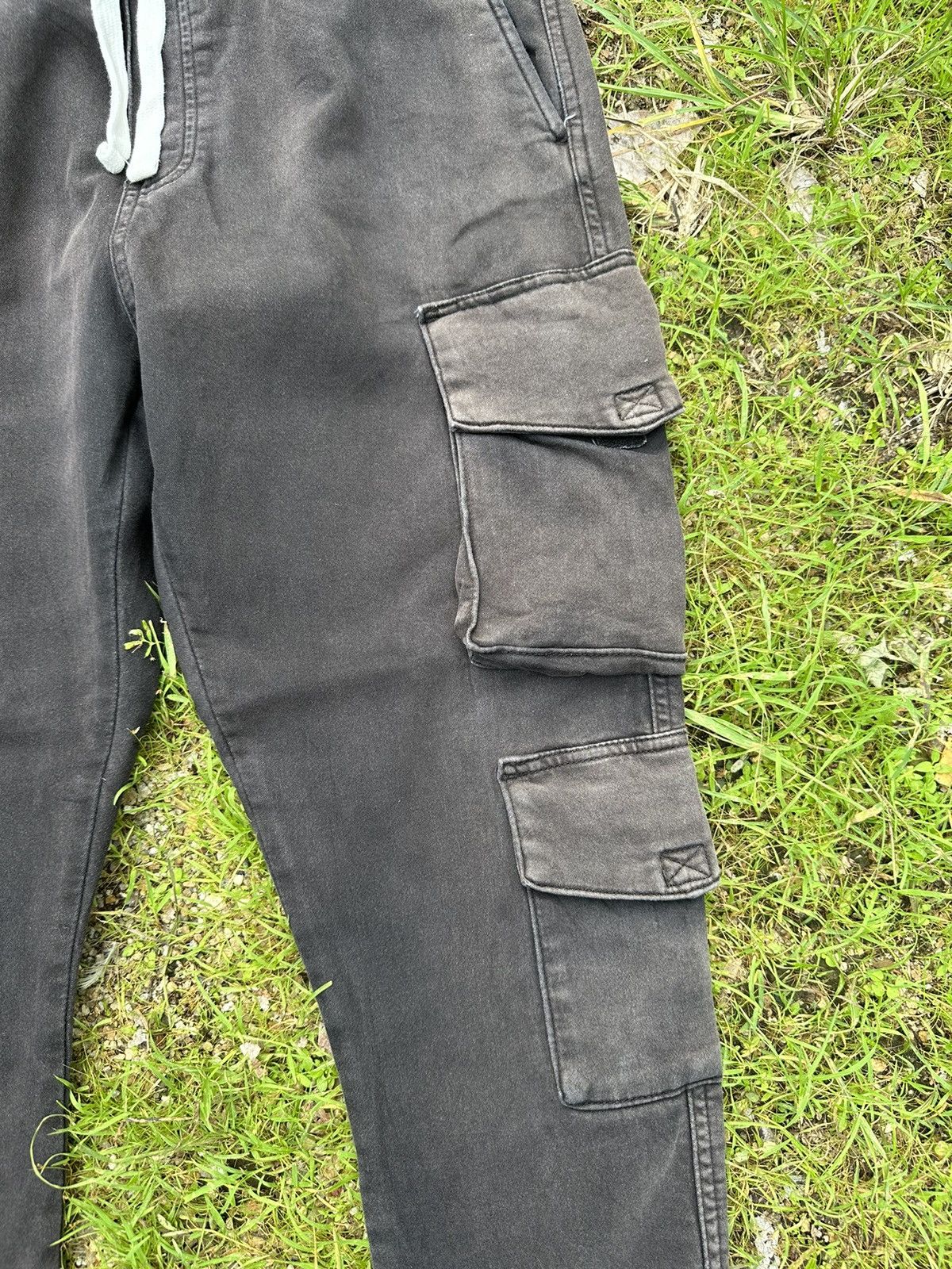 Edition Japan MULTIPOCKET JAPANESE BRAND TROUSERS FADED SWEAT JOGGER PANTS Size US 34 / EU 50 - 4 Thumbnail