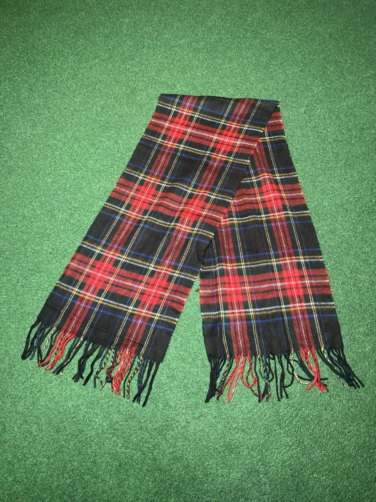 Givenchy Givenchy Monsieur Cashme' Scarf Designer Acrylic Plaid Size ONE SIZE - 3 Thumbnail