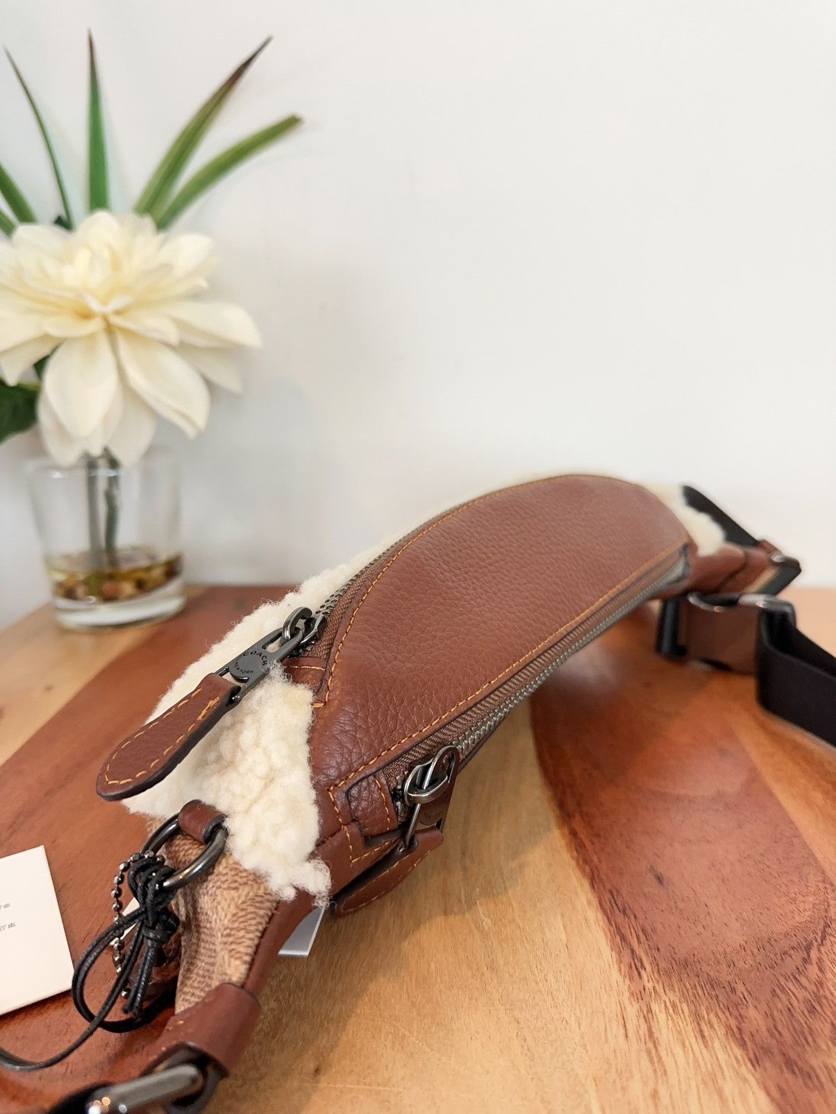 Coach NWT Coach Warren Mini Belt Bag In Signature Canvas Size ONE SIZE - 5 Thumbnail