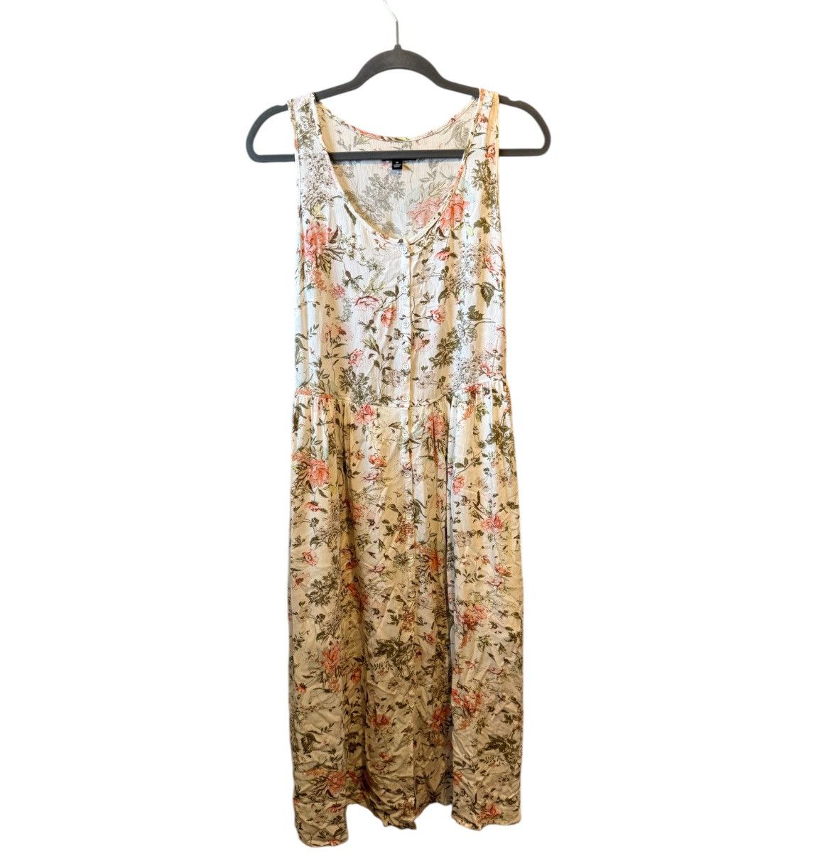 Frye Frye Floral Maxi Dress Sleeveless Gauze Pocket Western Boho Size M / US 6-8 / IT 42-44 - 1 Thumbnail