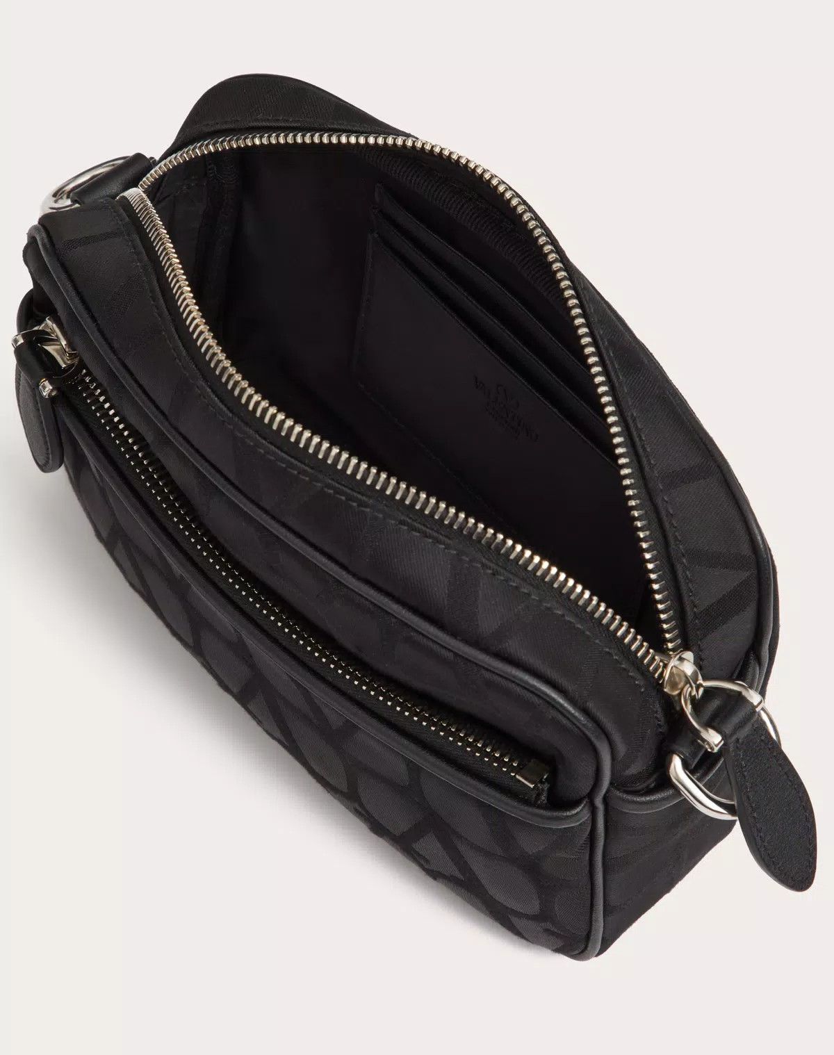 Valentino oc11z0725 Size: OS/ Toile Iconographe Shoulder Bag in Black Size ONE SIZE - 6 Thumbnail