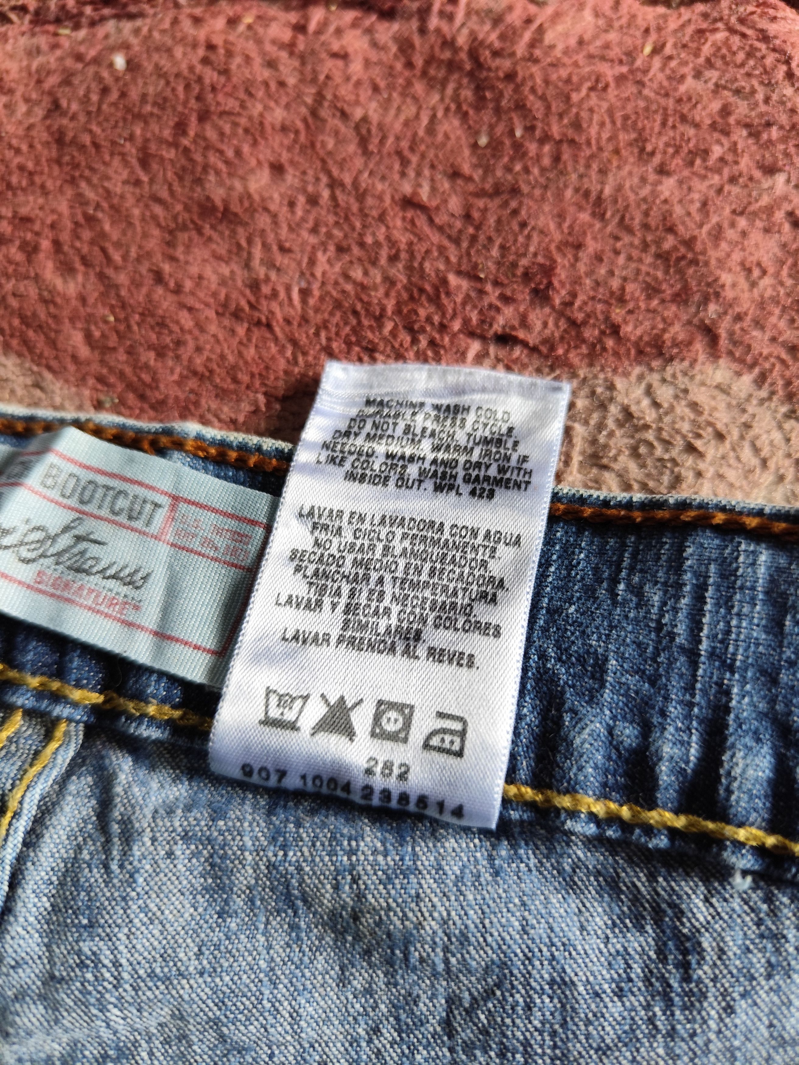 Levi's Vintage Clothing × NFL × Signatures Levi's Signature Vintage Flare Bootcut Denim J005 Size 37" - 17 Thumbnail