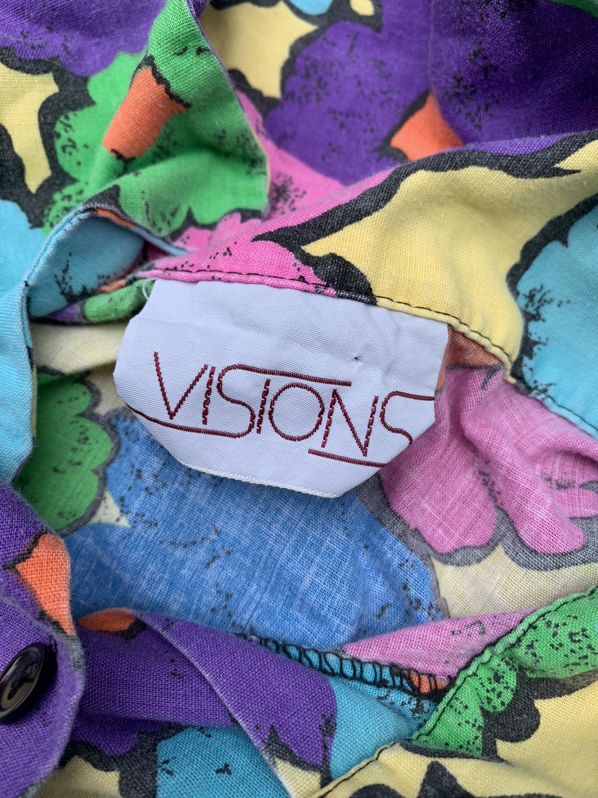 Vintage Vintage Flower Shirt Size L / US 10 / IT 46 - 3 Thumbnail