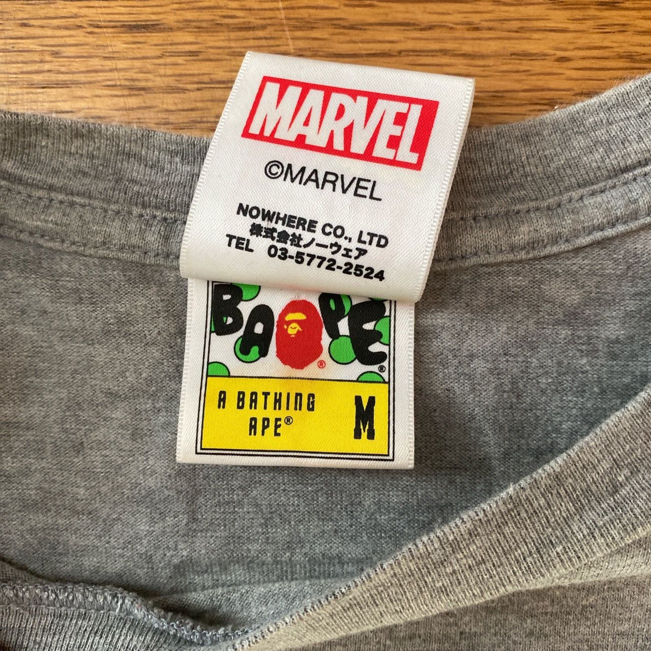 Bape × Marvel Comics BAPE x Marvel Camo Tee Size US M / EU 48-50 / 2 - 5 Thumbnail