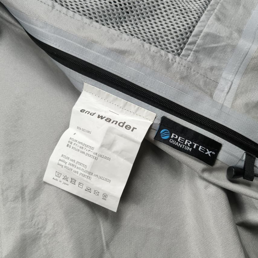 And Wander And Wander Pertex Shield Rain Jacket Size US S / EU 44-46 / 1 - 12 Thumbnail