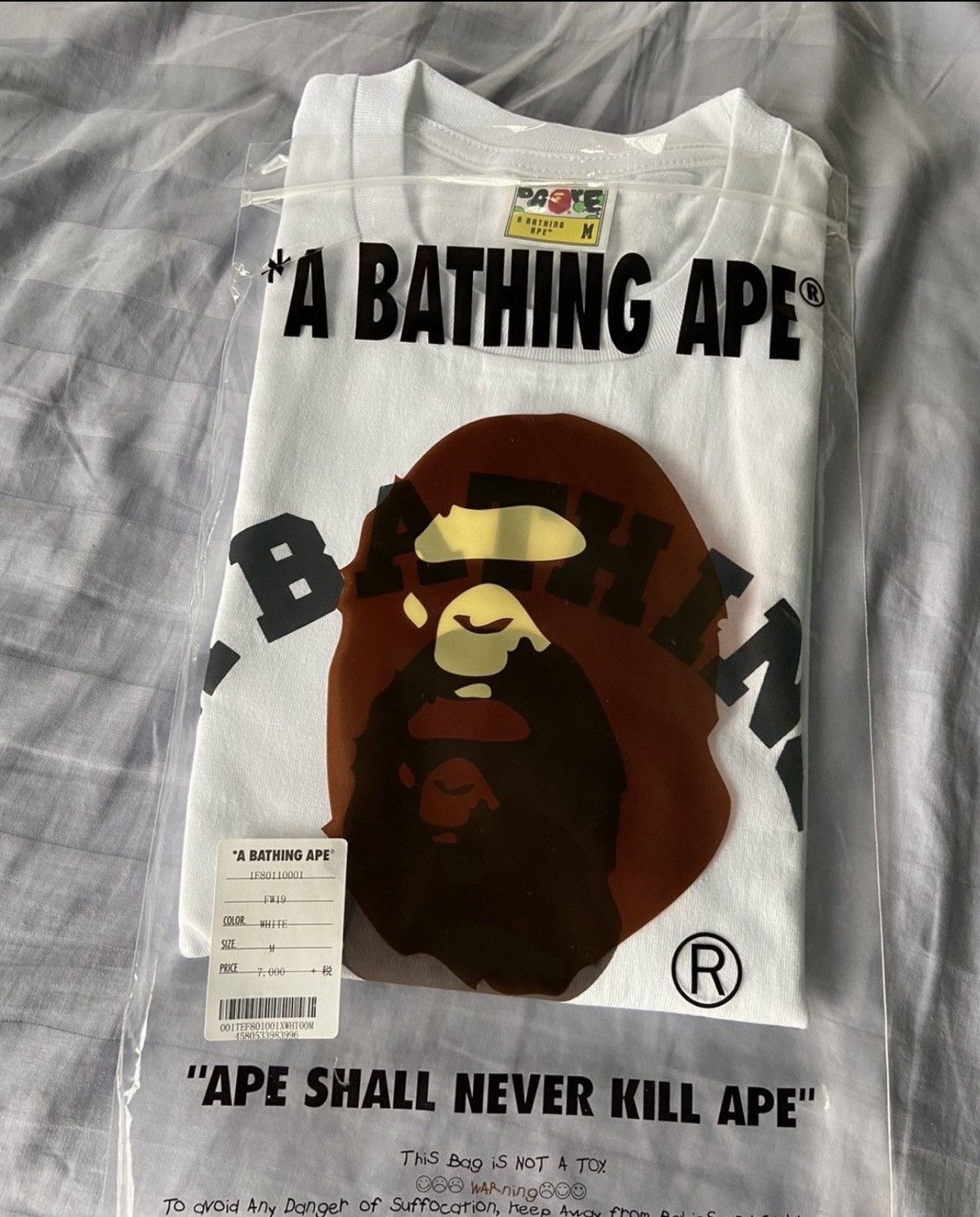 Bape Bape T Shirt Size US M / EU 48-50 / 2 - 2 Thumbnail