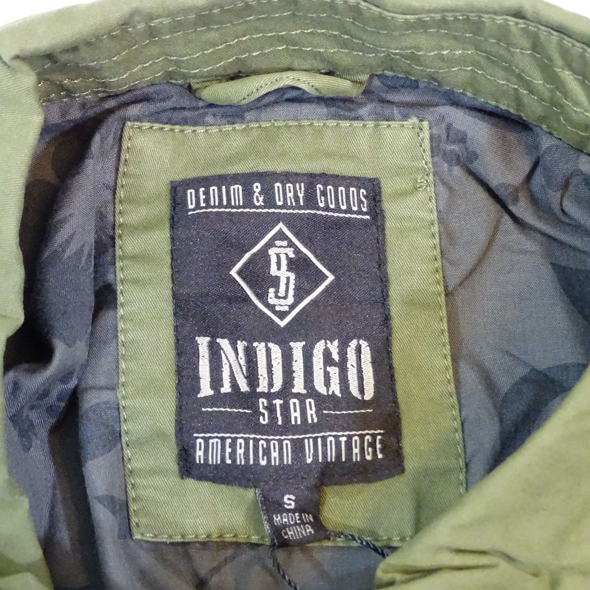 Other Indigo Star Military Field Jacket Olive Green Men Size S Size US S / EU 44-46 / 1 - 7 Thumbnail