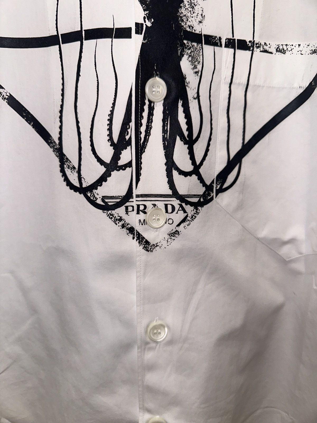 Prada Prada Octopus Button Shirt Size US S / EU 44-46 / 1 - 3 Thumbnail