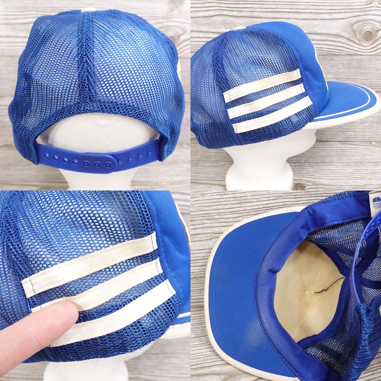 Vintage VINTAGE APV PATCH BLUE ADJUSTABLE SNAPBACK BASEBALL HAT CAP Size ONE SIZE - 8 Thumbnail