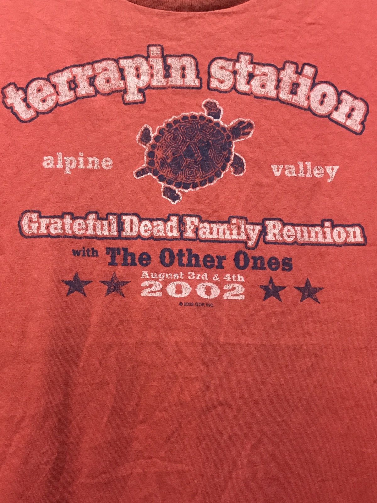 Grateful Dead × Liquid Blue × Vintage Vintage Grateful Dead 2002 Tour Family Reunion Size US XL / EU 56 / 4 - 2 Thumbnail