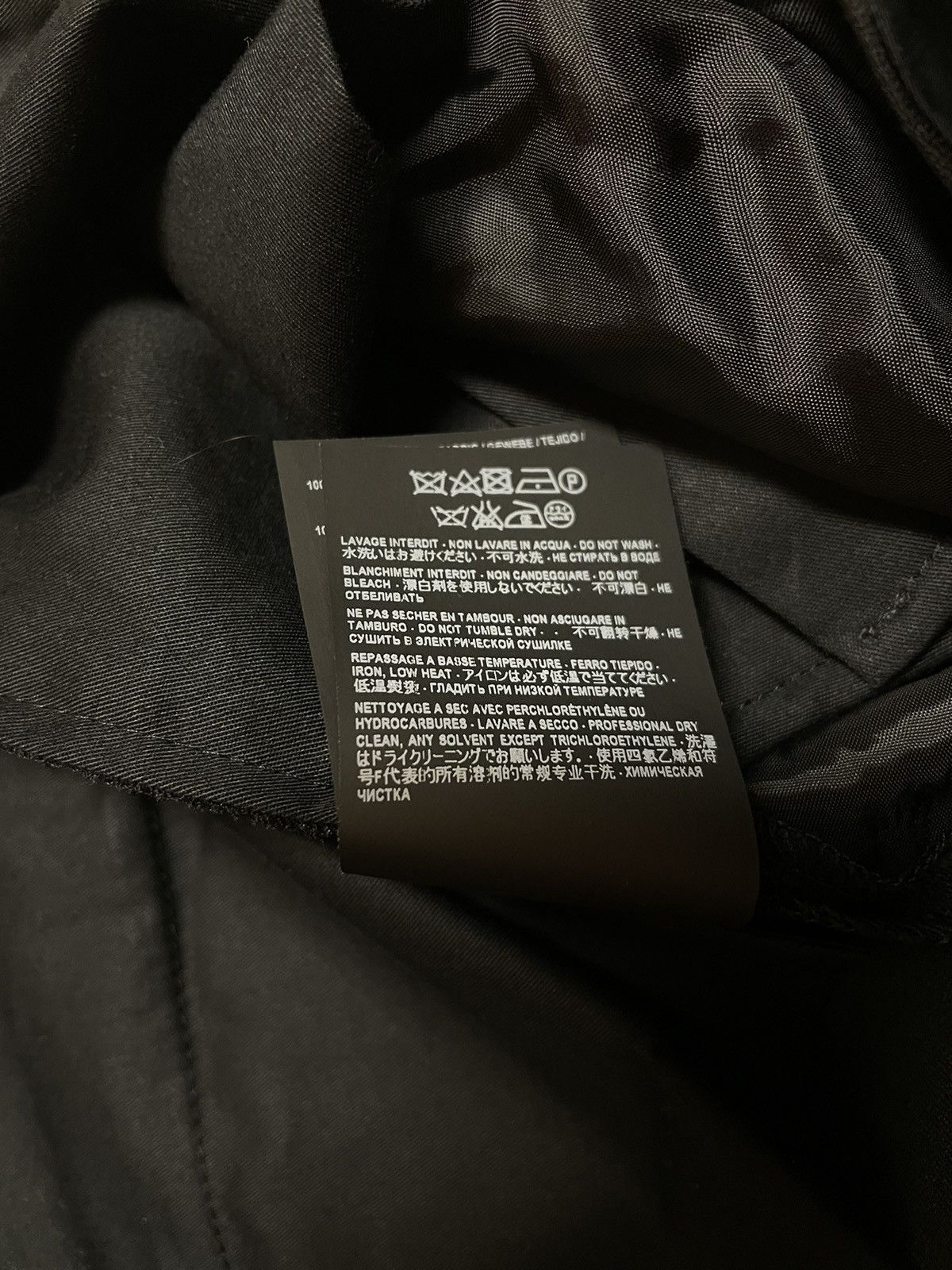 Saint Laurent Paris Saint Laurent Black Pleated Pants Size US 28 / EU 44 - 6 Thumbnail